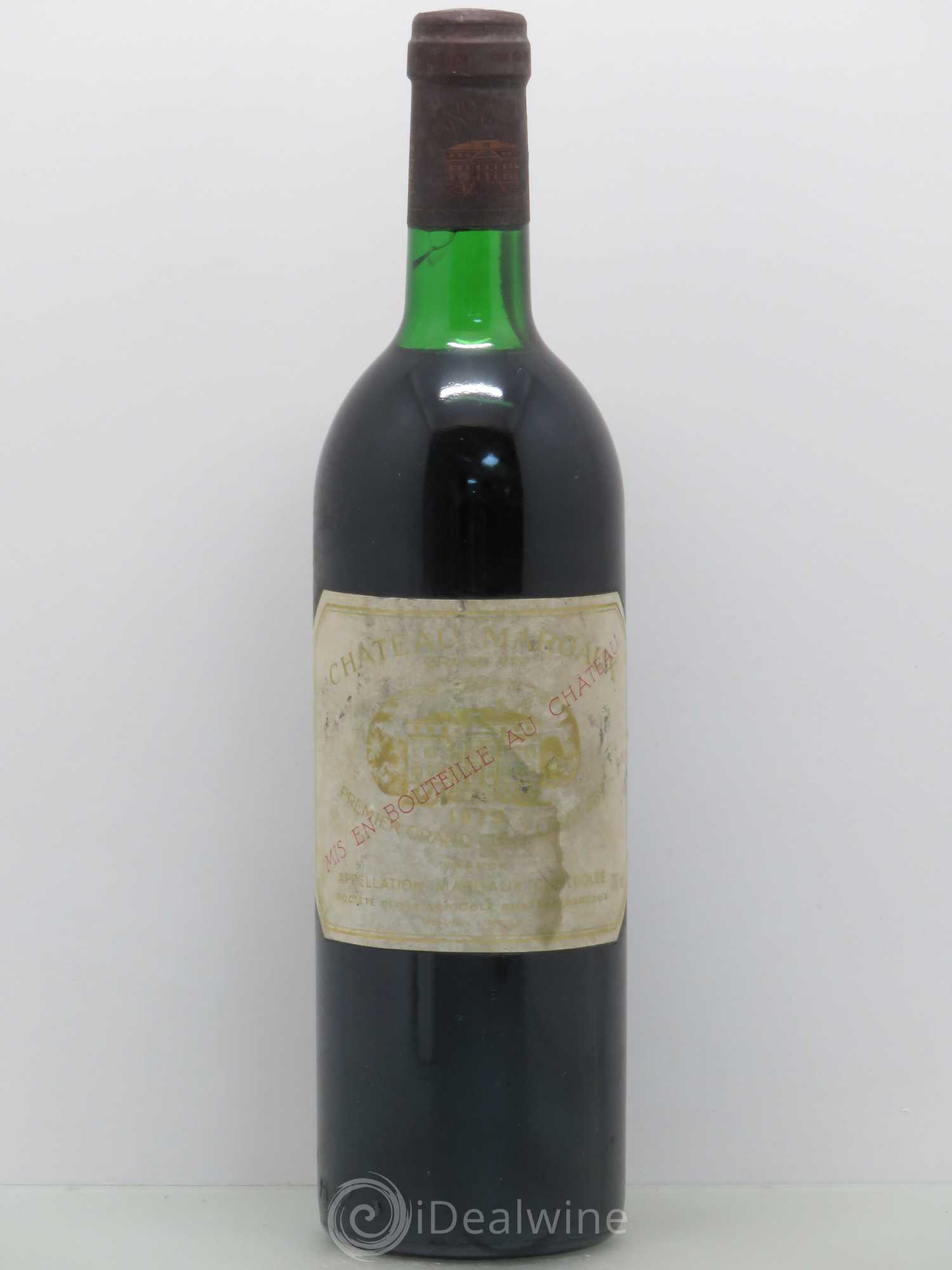 Château Margaux 1er Grand Cru Classé 1979 - Lot de 1 bouteille - 0