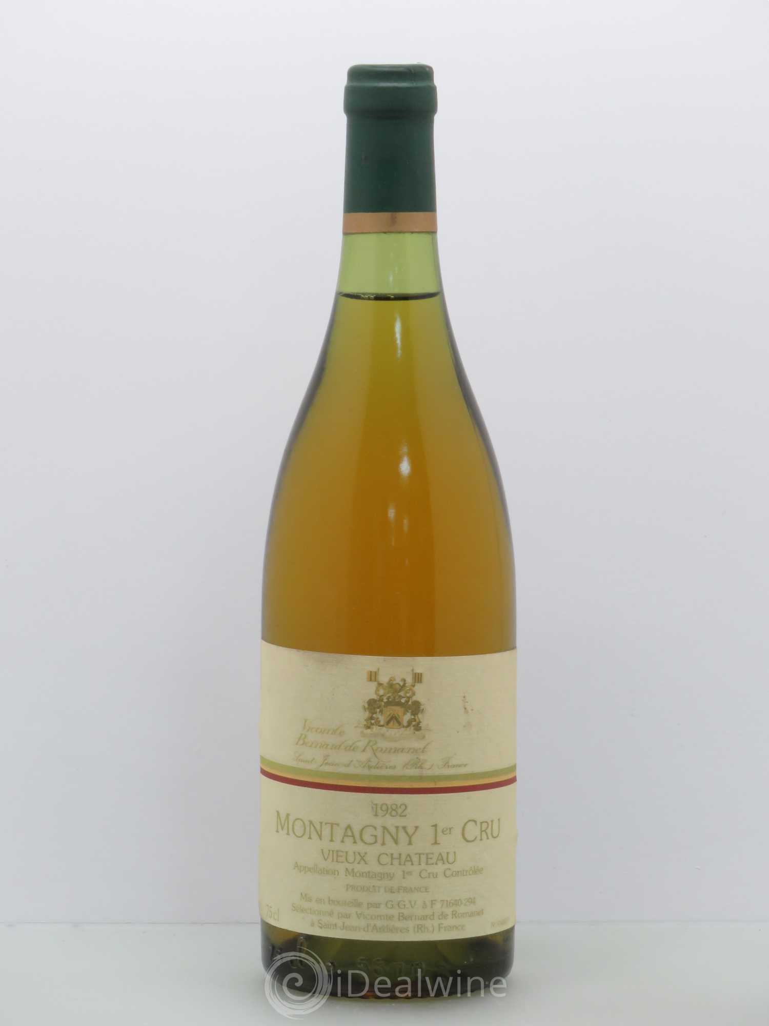 Montagny 1er Cru Vieux Château 1982 - Posten von 1 Flasche - 0