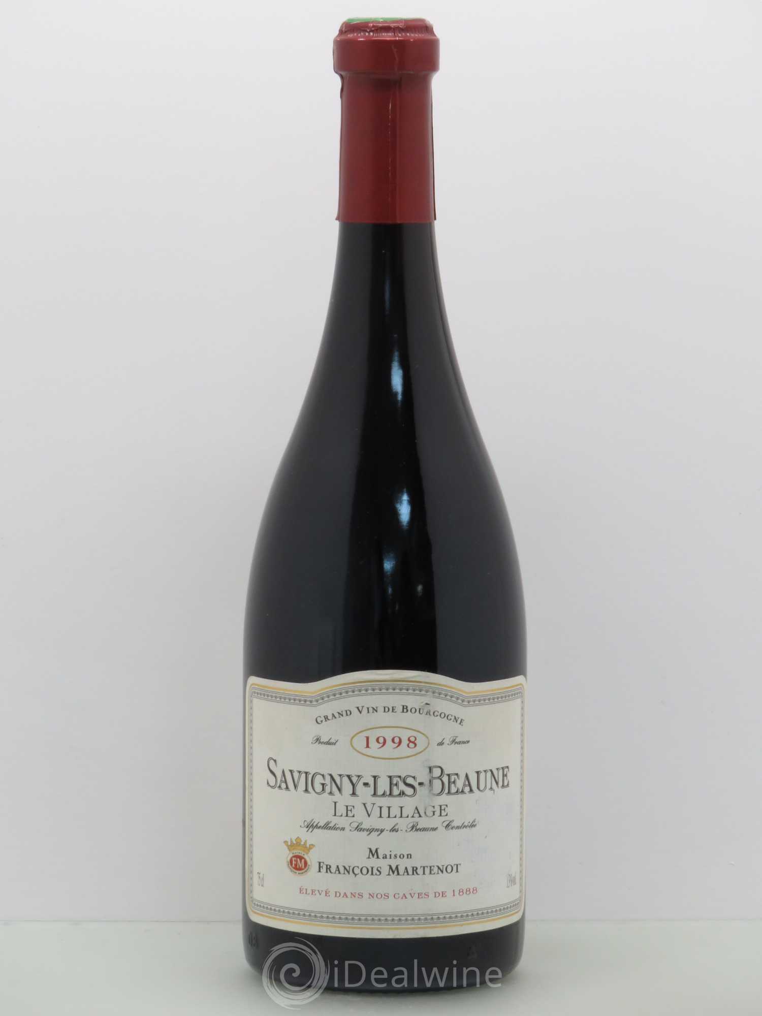 Savigny-lès-Beaune Le Village Maison François Martenot (sans prix de réserve) 1998 - Posten von 1 Flasche - 0