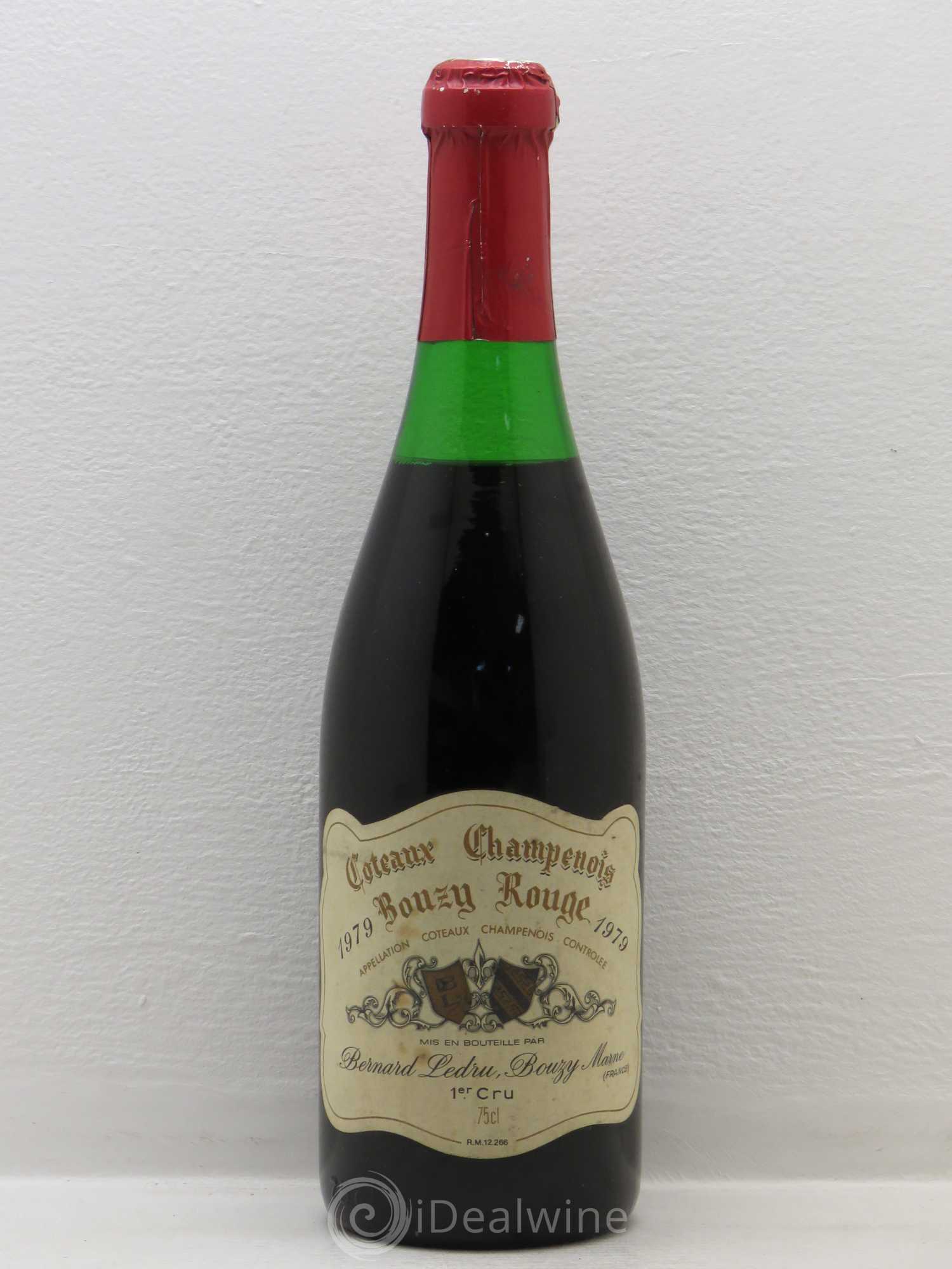 Coteaux Champenois Bouzy - 1er Cru Bernard Ledru 1979 - Lot de 1 bouteille - 0