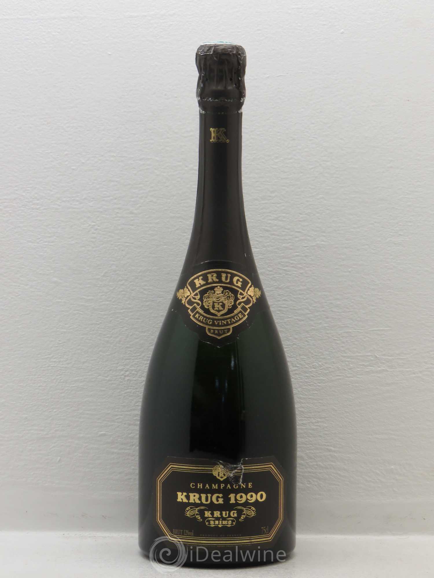 Vintage Krug 1990 - Lot de 1 bouteille - 0