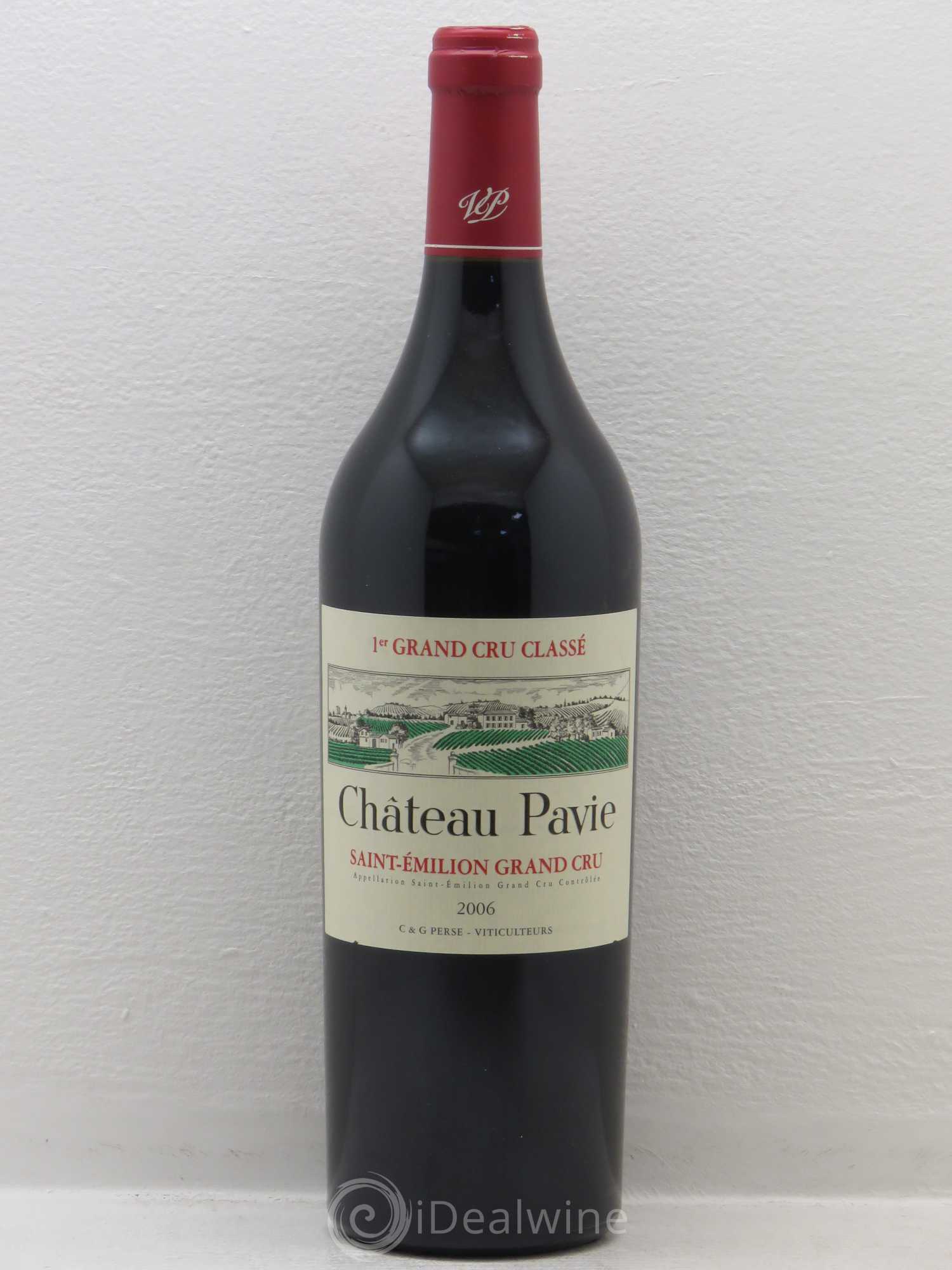 Château Pavie 1er Grand Cru Classé A 2006 - Lot de 1 bouteille - 0