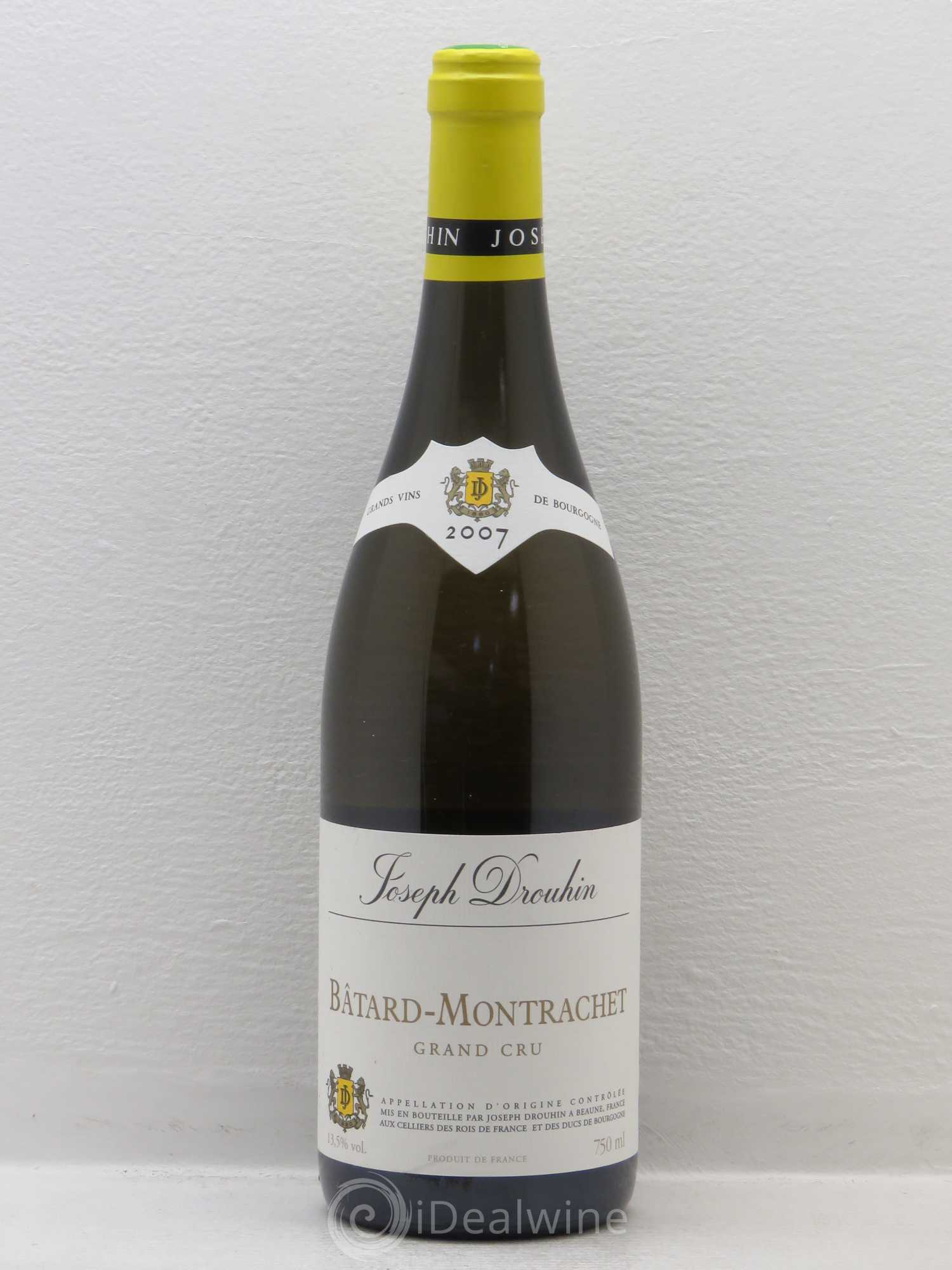 Bâtard-Montrachet Grand Cru Joseph Drouhin 2007 - Lot de 1 bouteille - 0