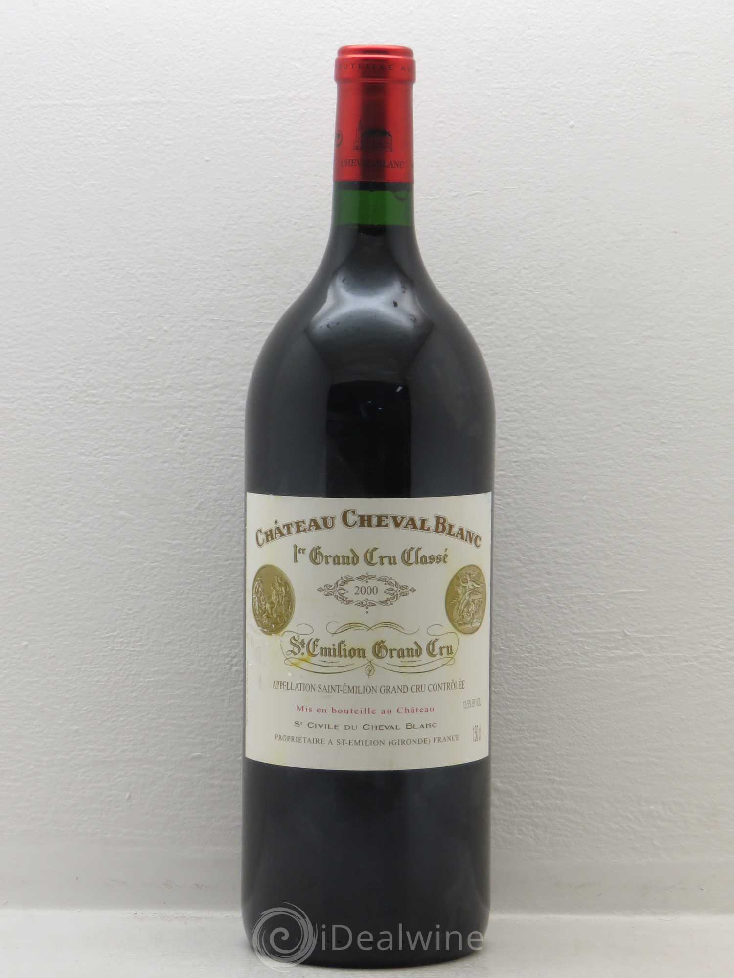 Château Cheval Blanc 1er Grand Cru Classé A 2000 - Lot de 1 magnum - 0