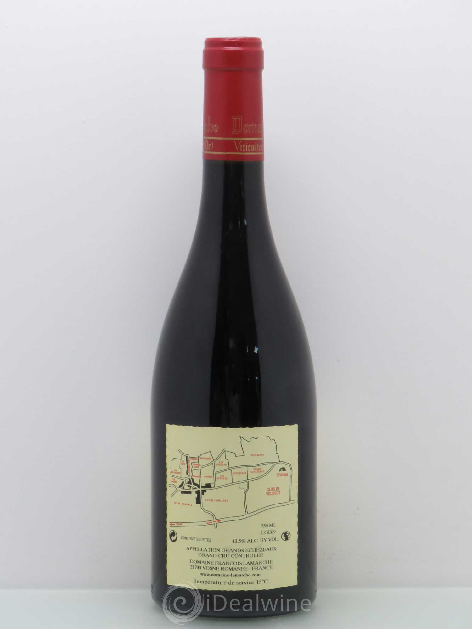 Grands-Echezeaux Grand Cru Lamarche (Domaine) 2009 - Lot de 1 bouteille - 1