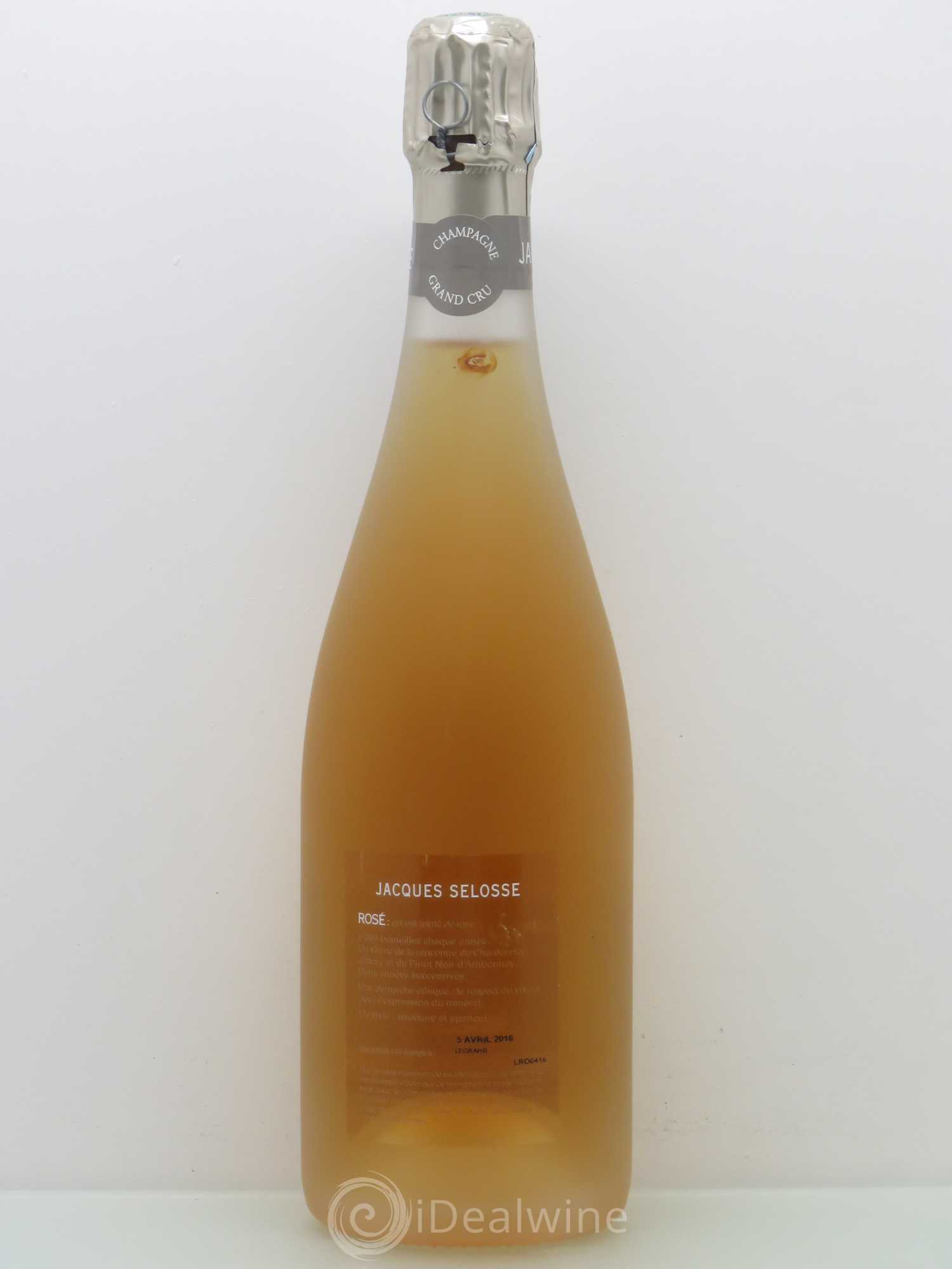 Rosé Brut Jacques Selosse - Lot de 1 bouteille - 1