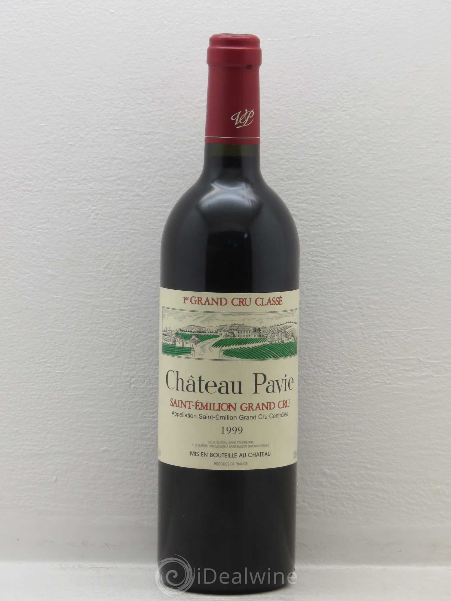 Château Pavie 1er Grand Cru Classé A 1999 - Lot de 1 bouteille - 0