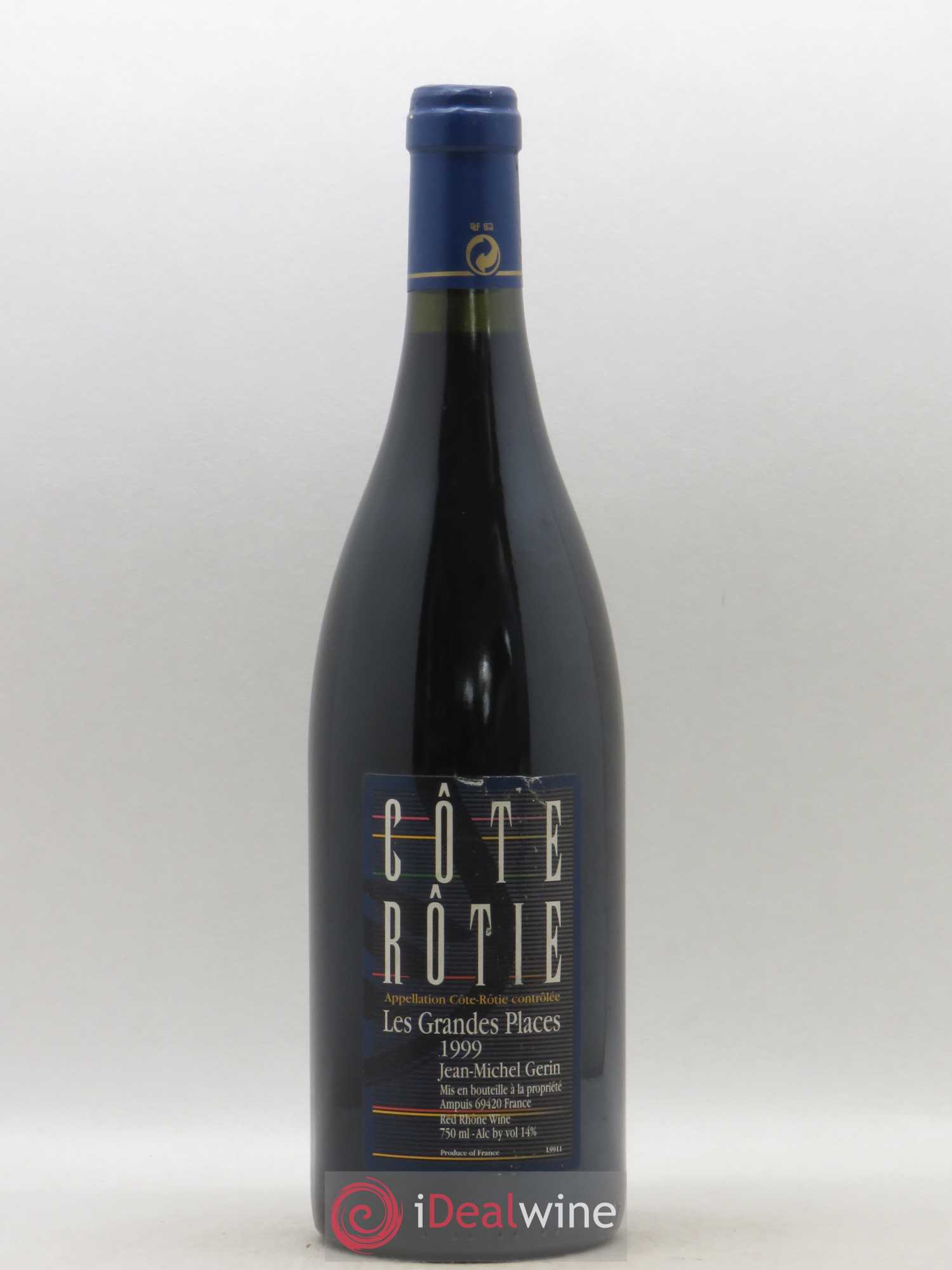 Côte-Rôtie Les Grandes Places Jean-Michel Gerin 1999 - Lot de 1 bouteille - 0