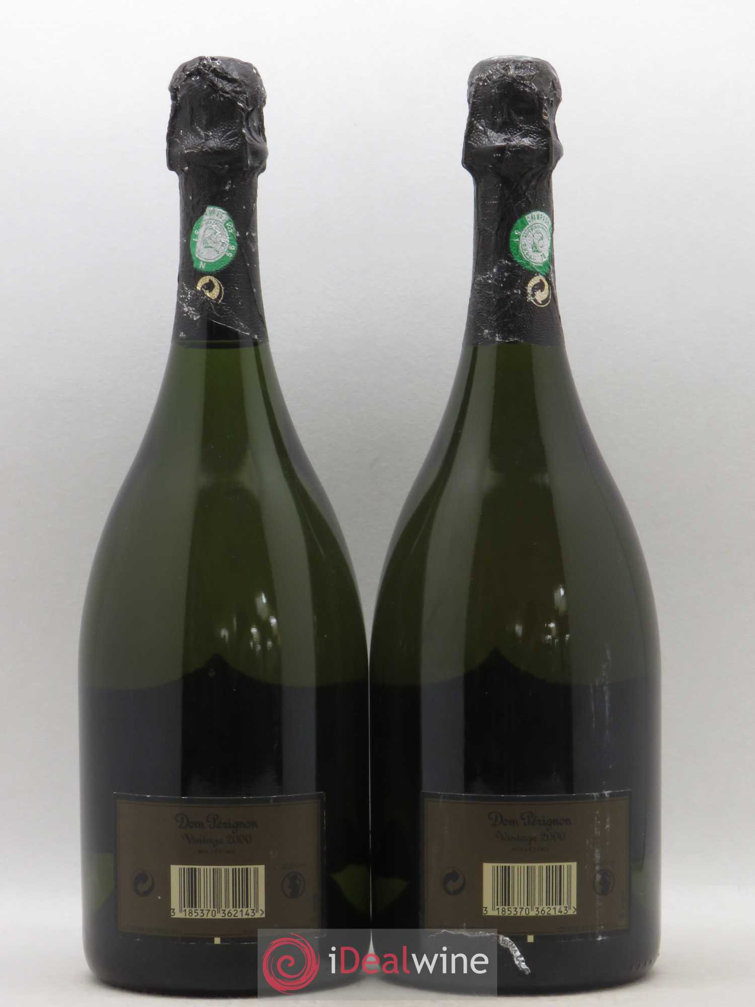 Brut Dom Pérignon 2000 - Lot de 2 bouteilles - 1