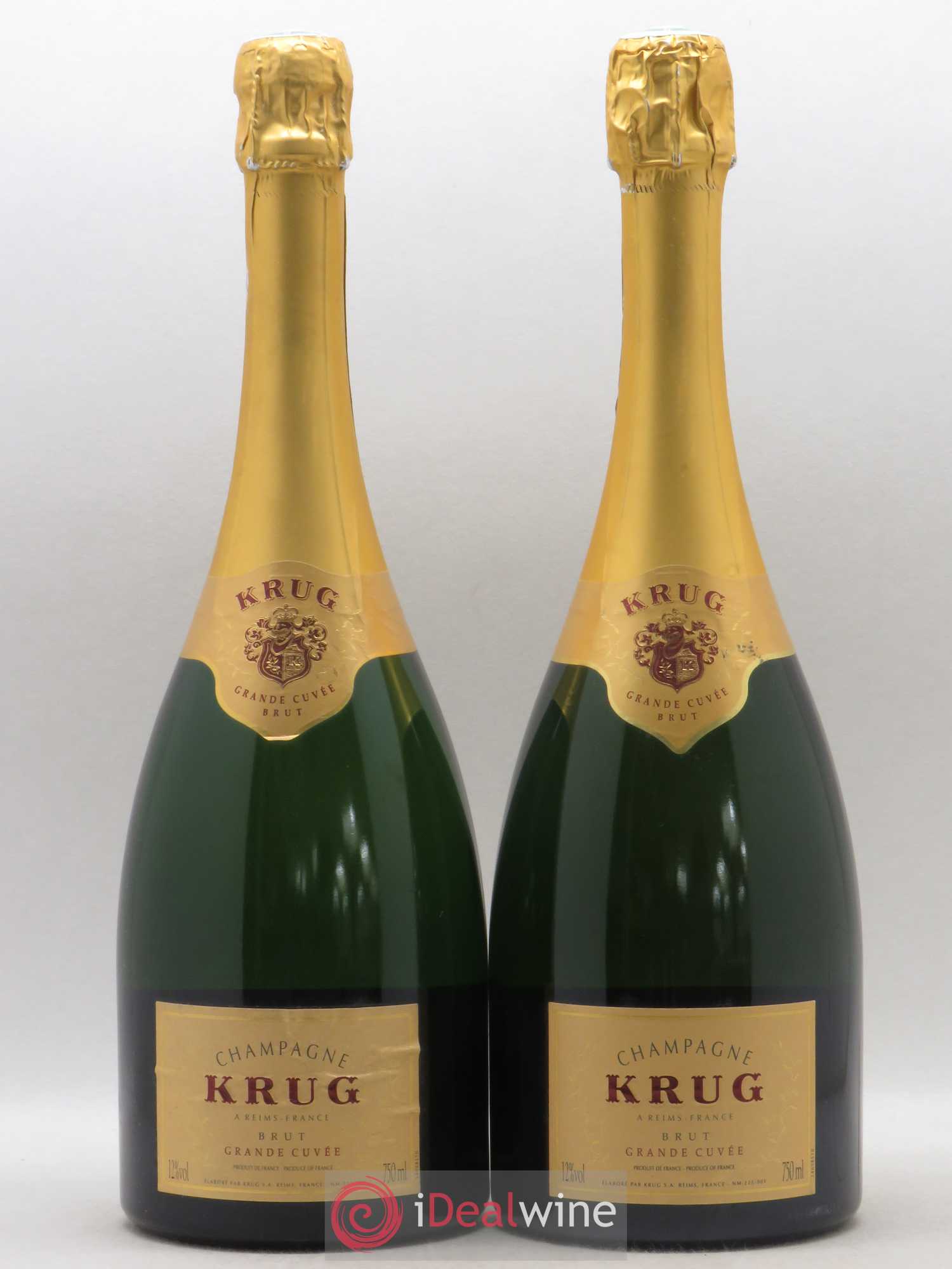 Grande Cuvée Brut Krug - Lot de 2 bouteilles - 0