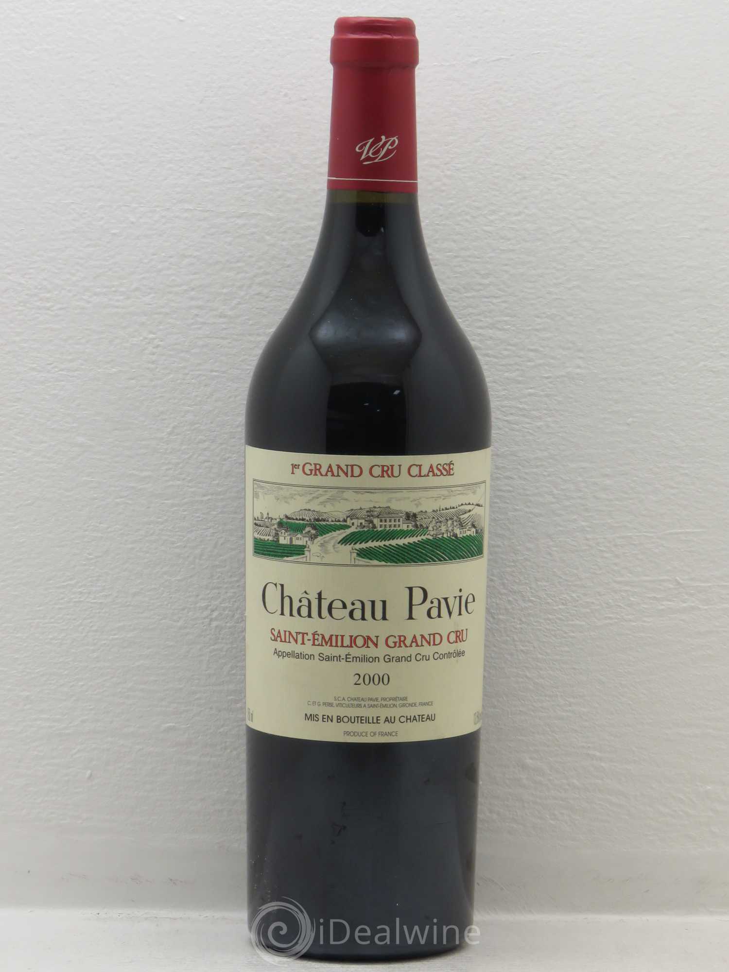 Château Pavie 1er Grand Cru Classé A 2000 - Lot de 1 bouteille - 0