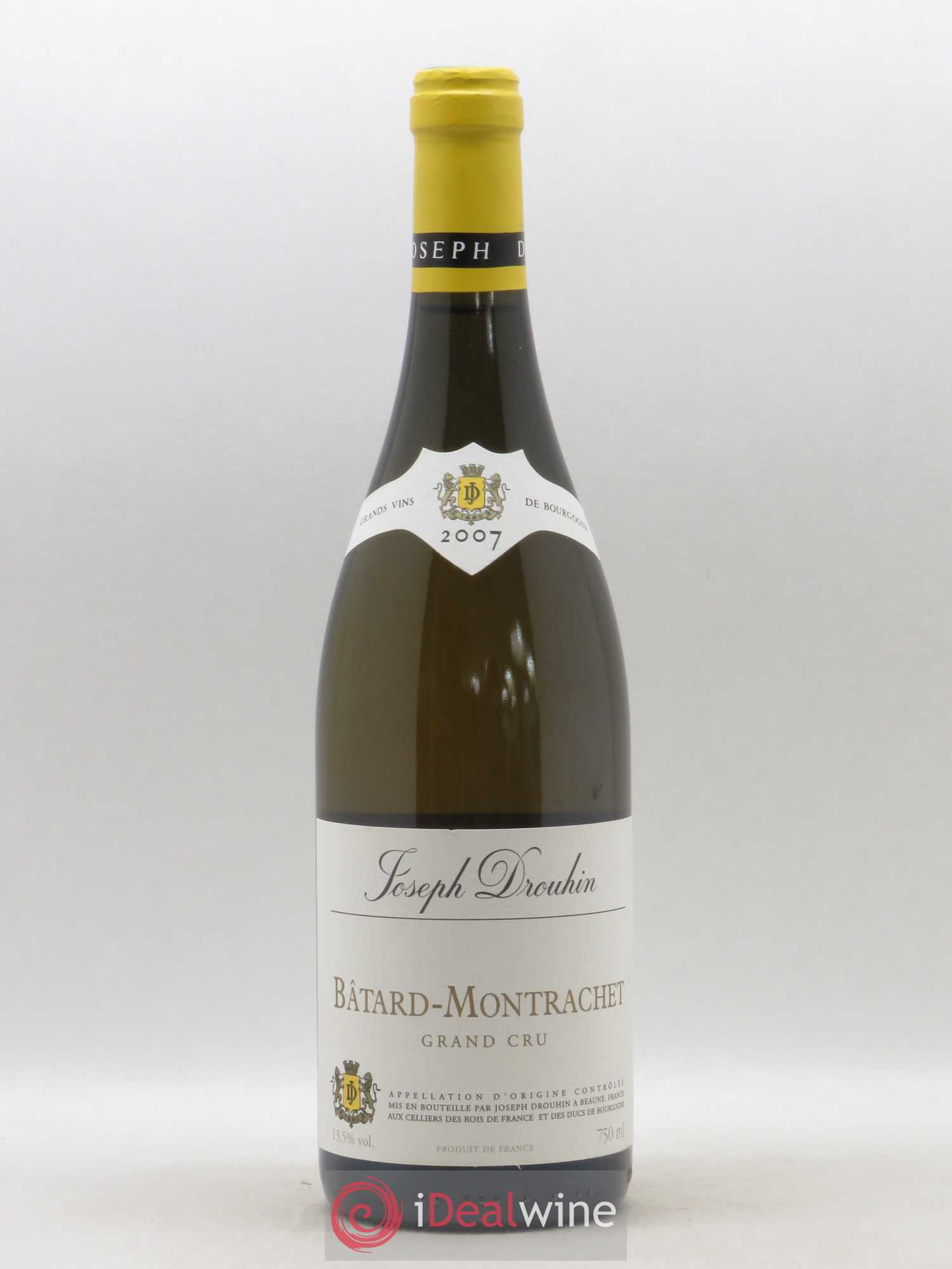 Bâtard-Montrachet Grand Cru Joseph Drouhin 2007 - Lot de 1 bouteille - 0
