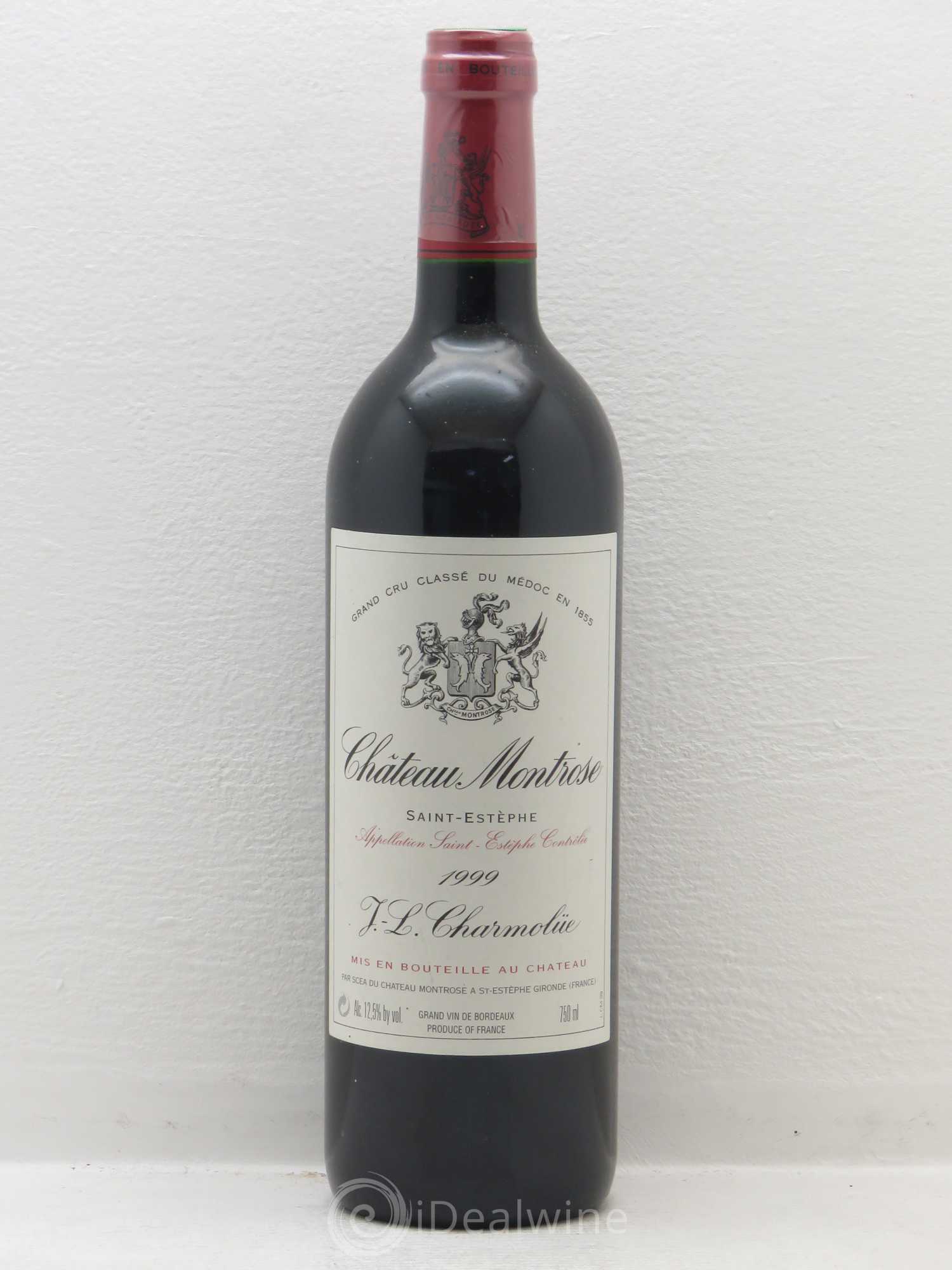 Château Montrose 2ème Grand Cru Classé 1999 - Lot de 1 bouteille - 0