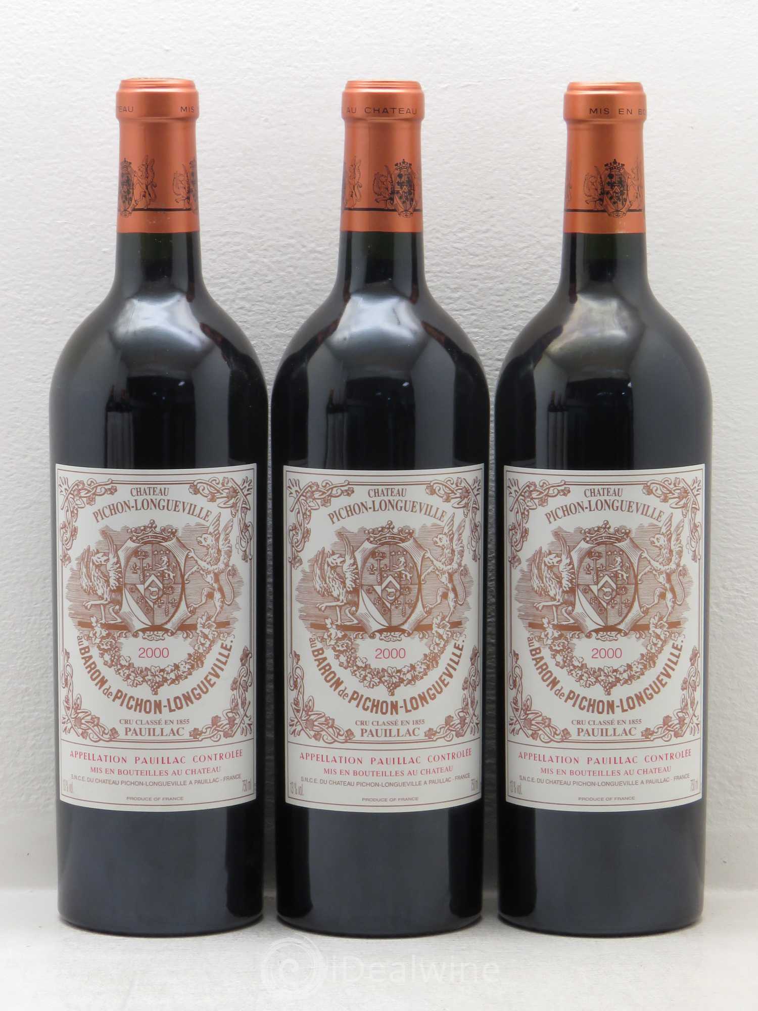 Pichon Longueville Baron 2ème Grand Cru Classé 2000 - Lot de 12 bouteilles - 3