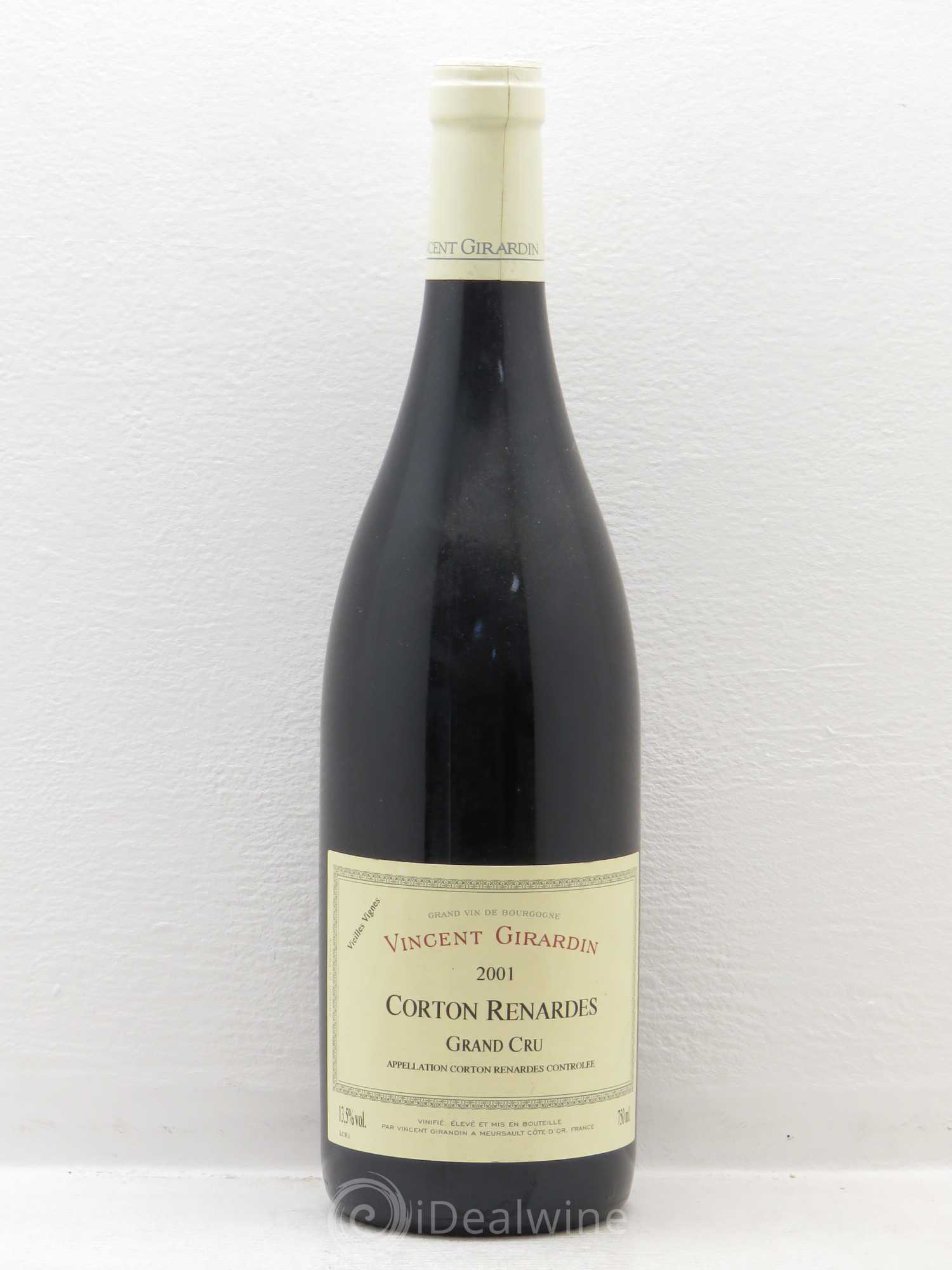 Corton Grand Cru Renardes Girardin vieilles Vignes 2001 - Posten von 1 Flasche - 0