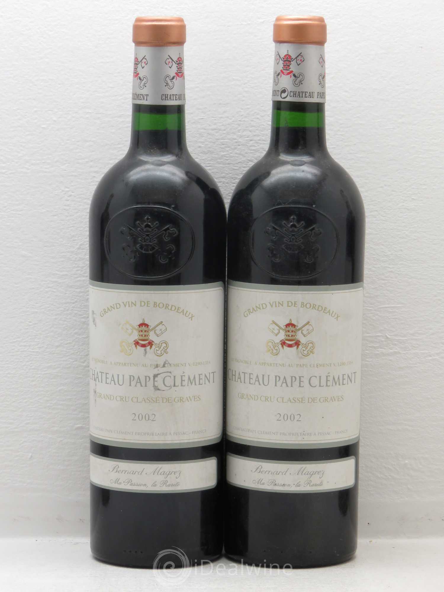 Château Pape Clément Cru Classé de Graves 2002 - Lot de 4 bouteilles - 1