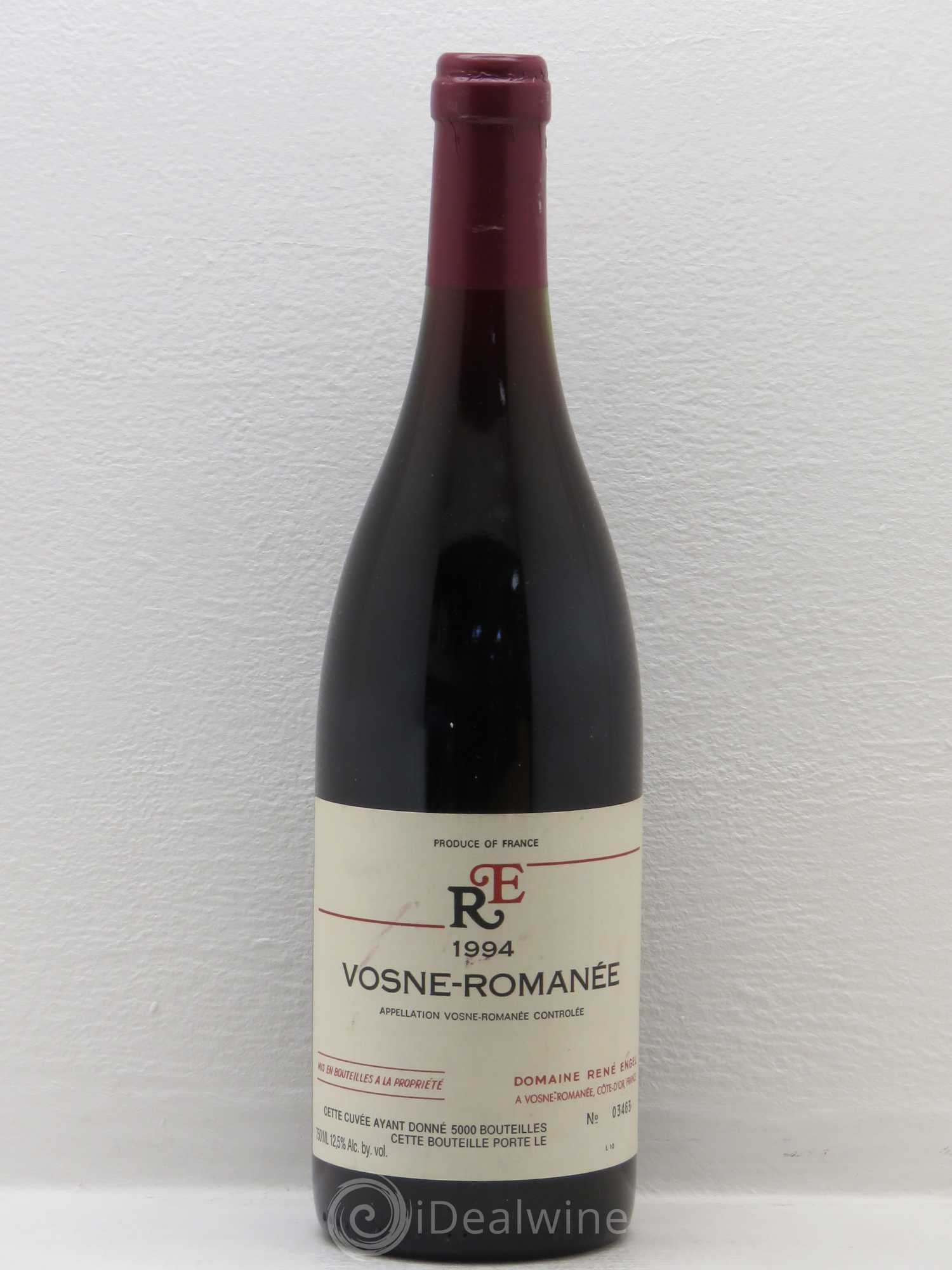 Vosne-Romanée Domaine René Engel - Domaine Eugénie 1994 - Lot de 1 bouteille - 0
