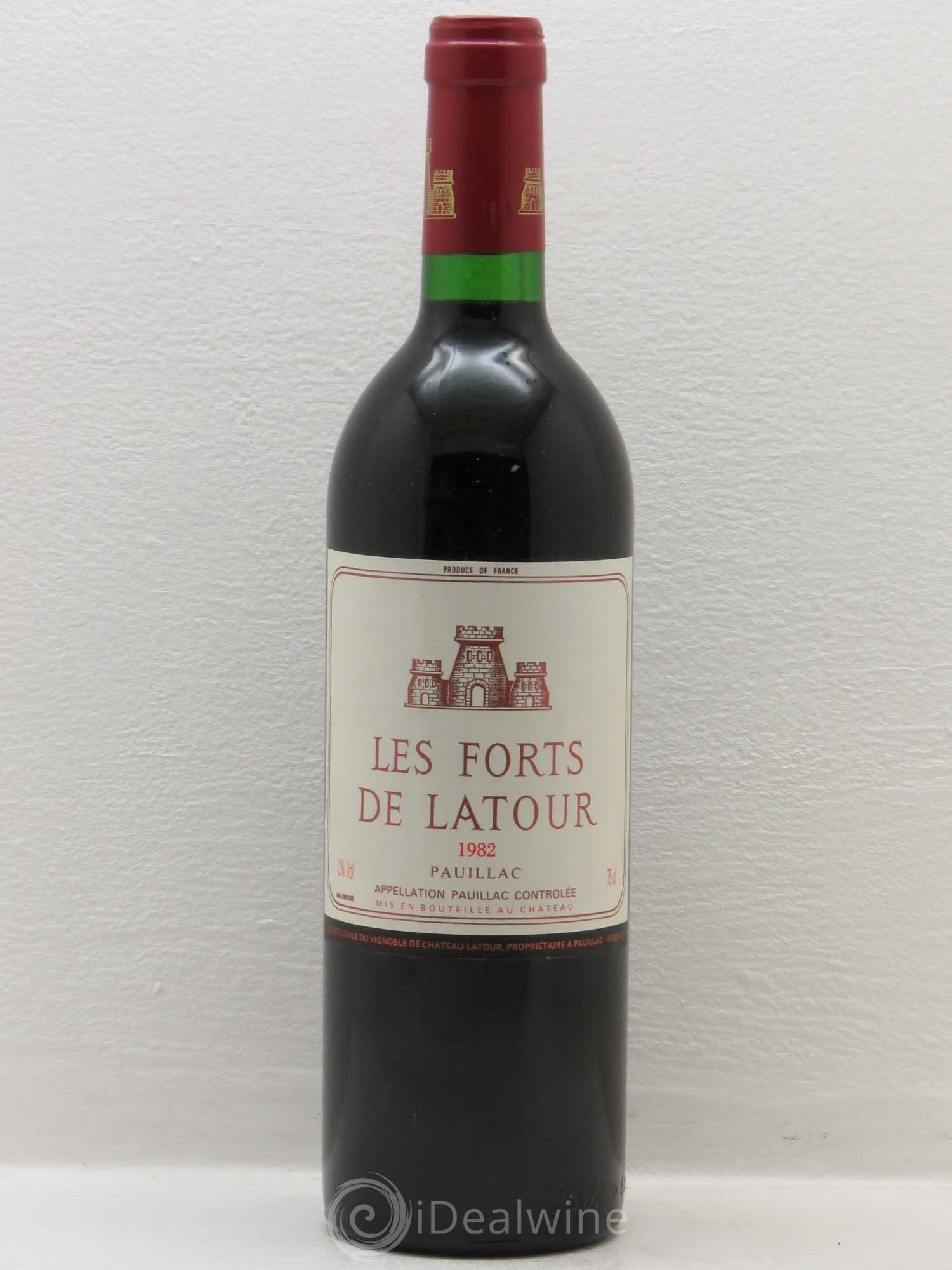 Les Forts de Latour Second Vin 1982 - Lot de 1 bouteille - 0