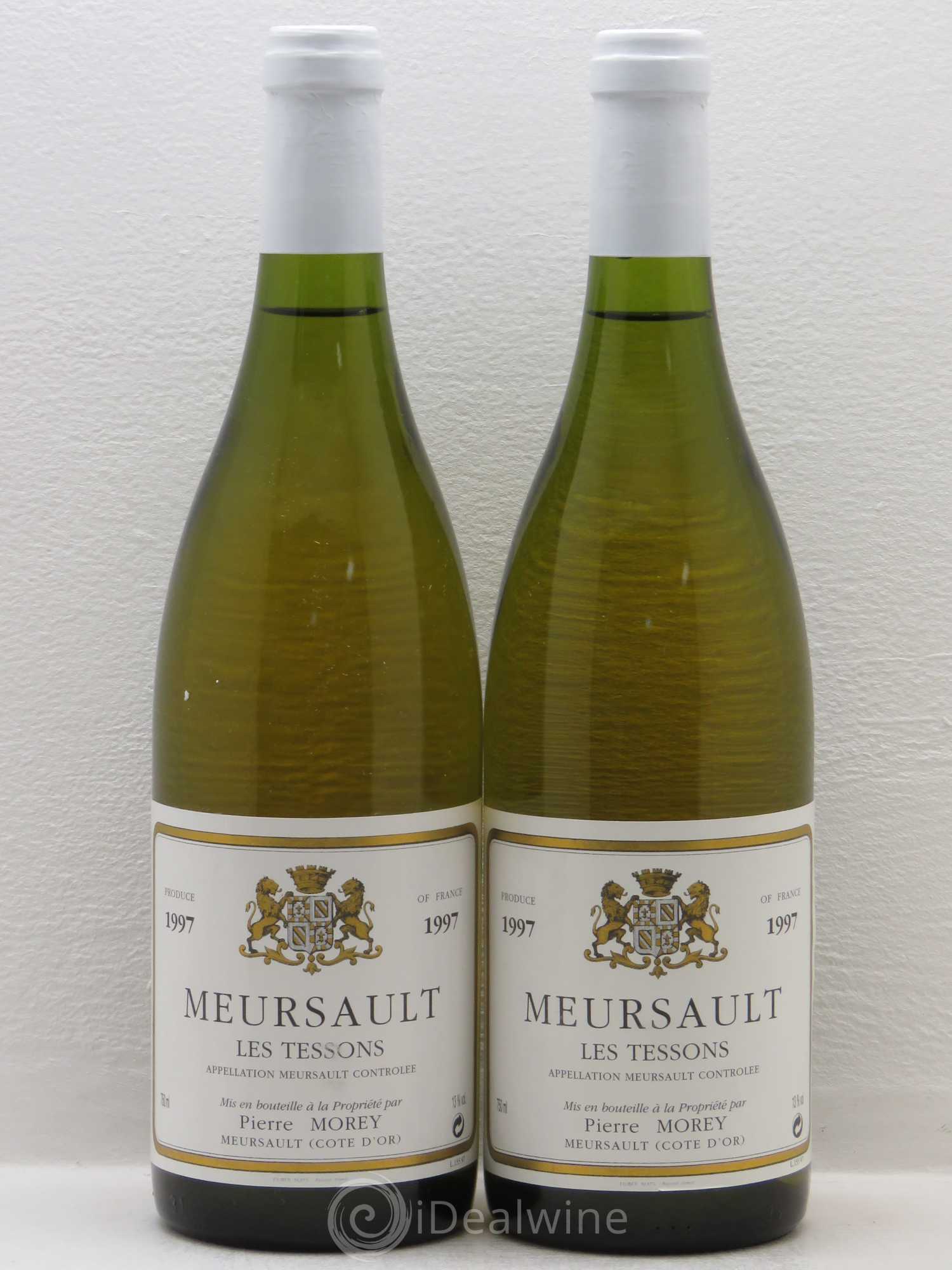 Meursault Les Tessons Pierre Morey (Domaine) 1997 - Lot de 2 bouteilles - 0