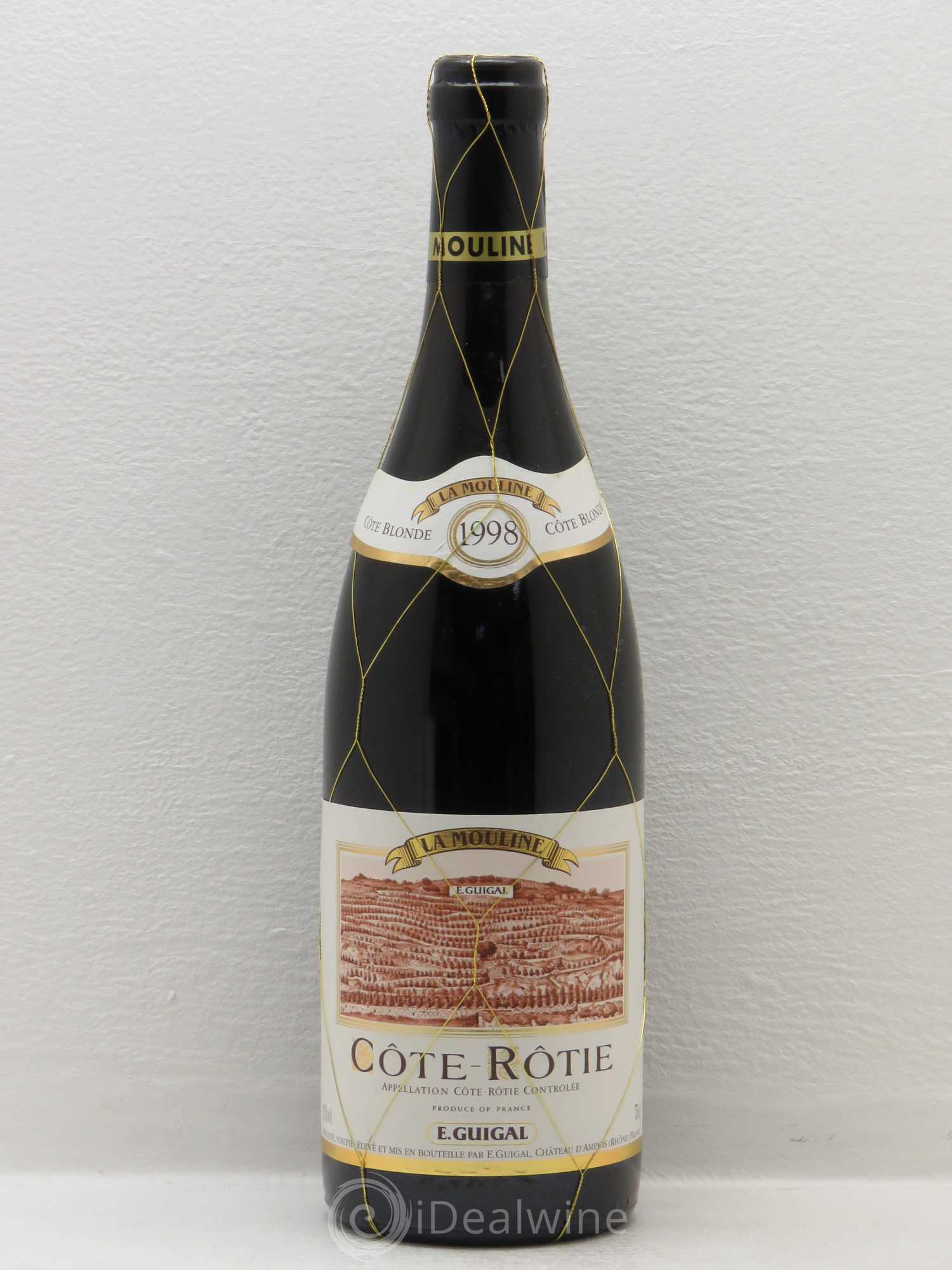 Côte-Rôtie La Mouline Guigal 1998 - Lot de 1 bouteille - 0