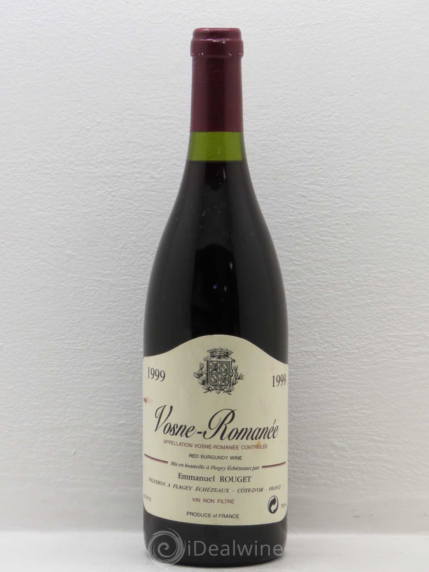 Vosne-Romanée Emmanuel Rouget 1999 - Posten von 1 Flasche - 0