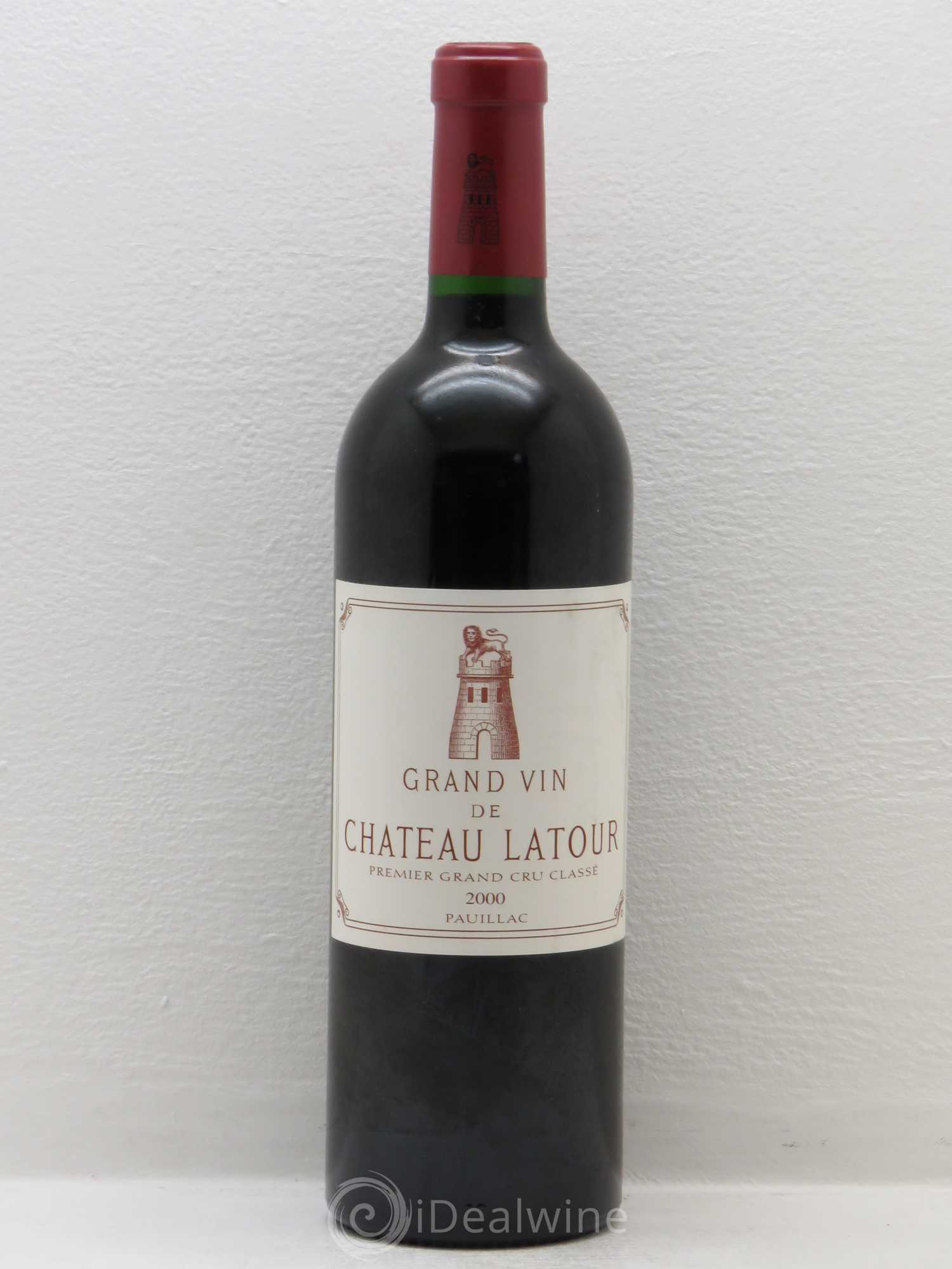 Château Latour 1er Grand Cru Classé 2000 - Lot de 1 bouteille - 0