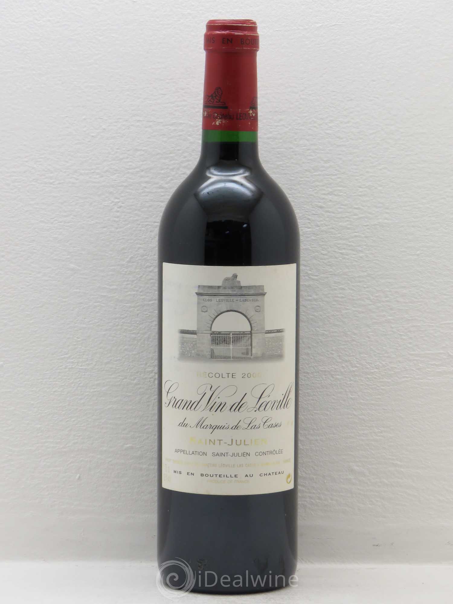 Château Léoville Las Cases 2ème Grand Cru Classé 2000 - Lot de 1 bouteille - 0