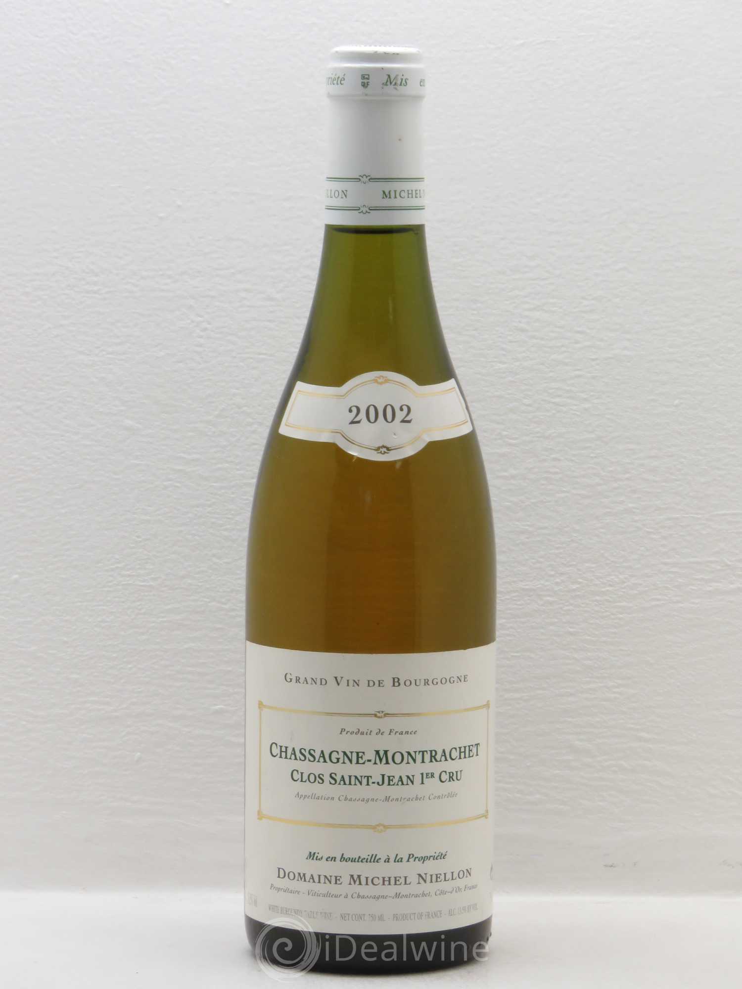 Chassagne-Montrachet 1er Cru Michel Niellon 2002 - Posten von 1 Flasche - 0