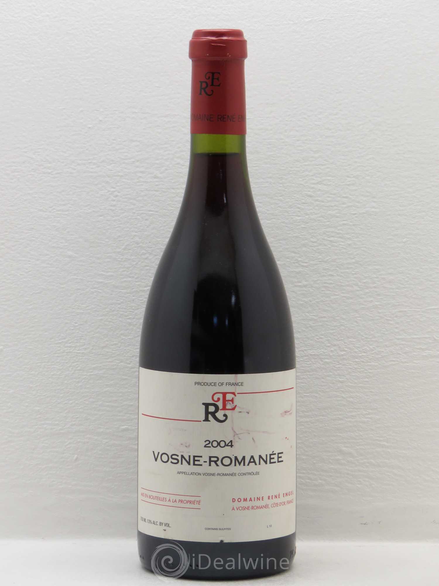 Vosne-Romanée Domaine René Engel - Domaine Eugénie 2004 - Lot de 1 bouteille - 0