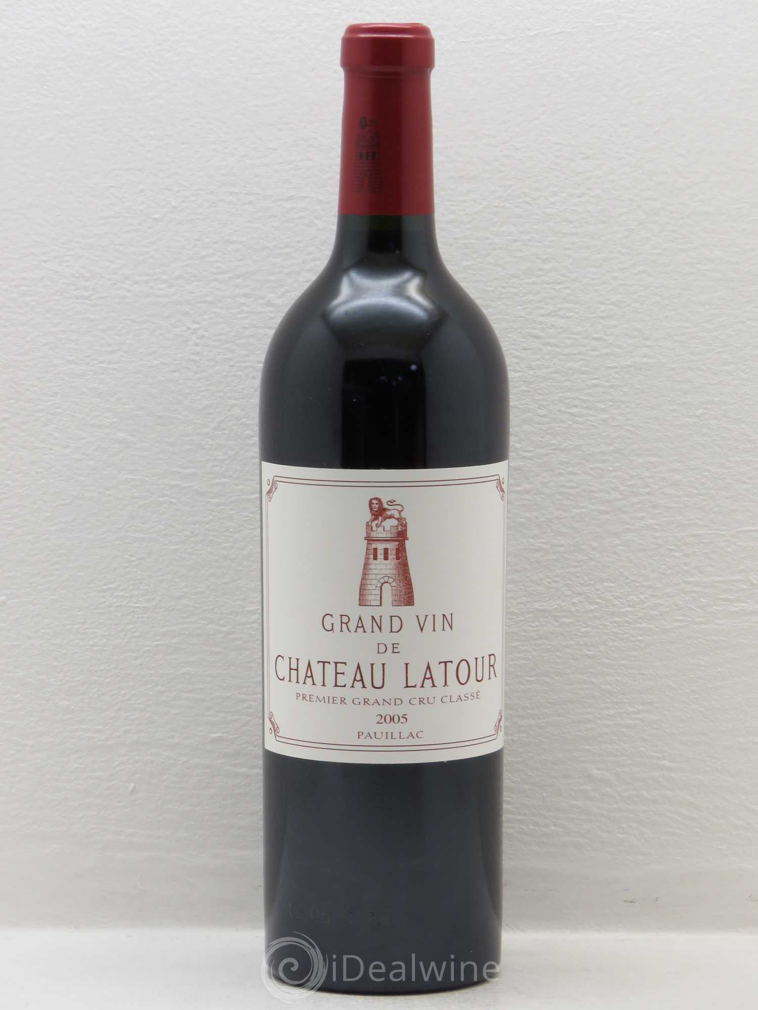 Château Latour 1er Grand Cru Classé 2005 - Lot de 1 bouteille - 0
