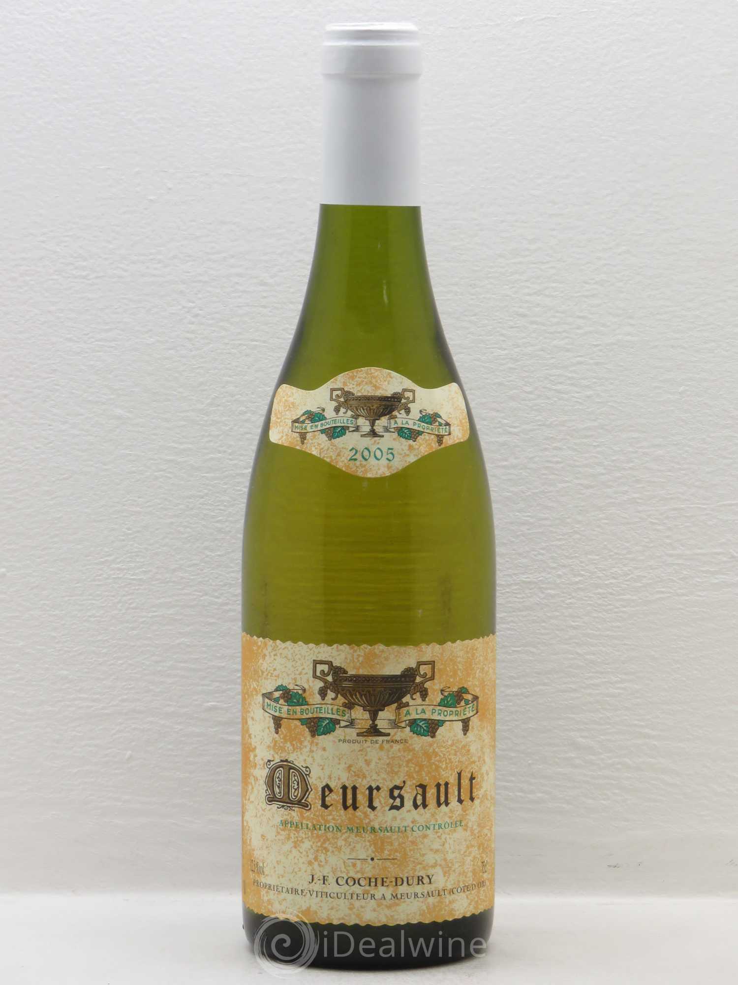 Meursault Coche Dury (Domaine) 2005 - Lot de 1 bouteille - 0
