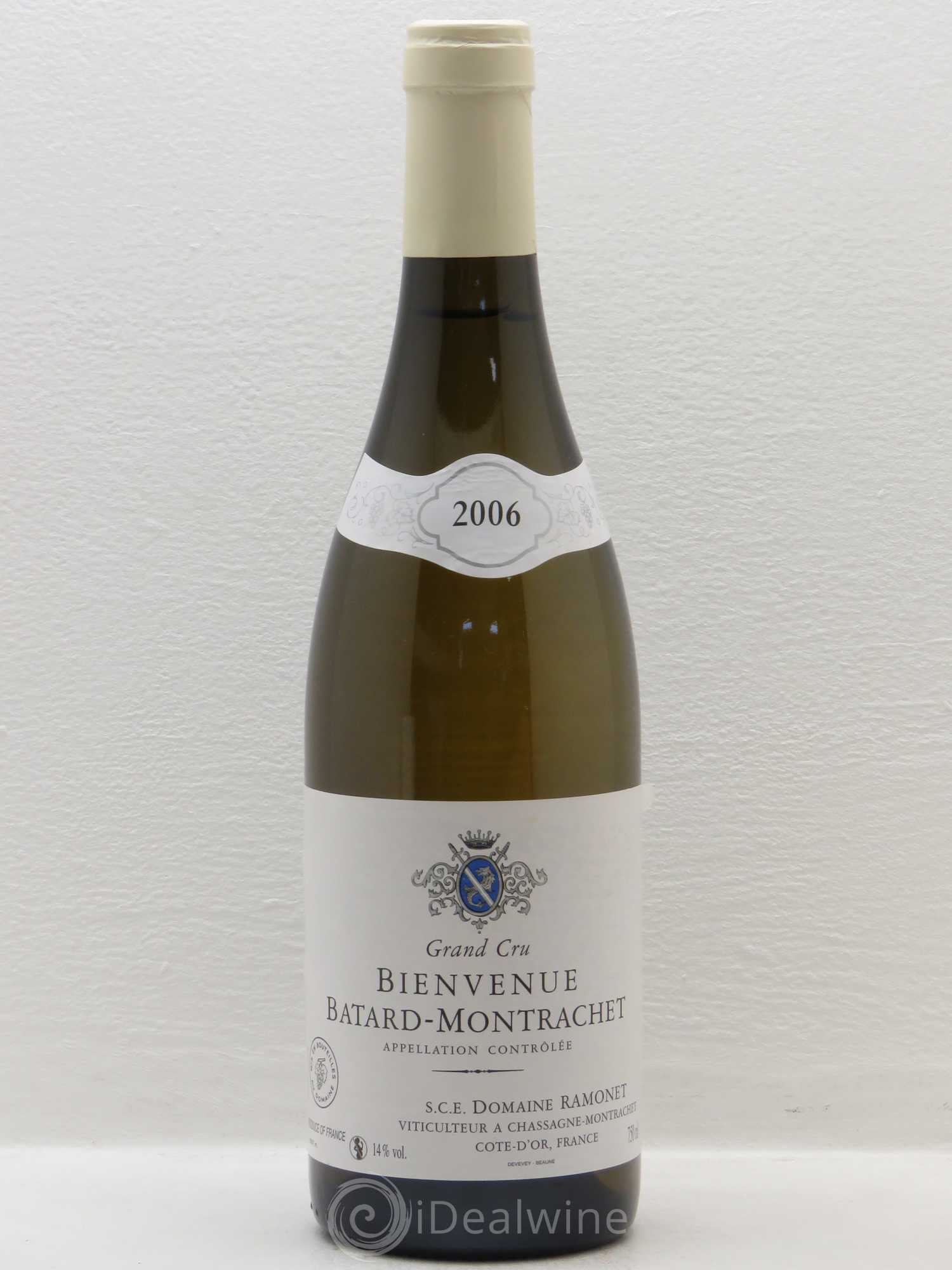 Bienvenues-Bâtard-Montrachet Grand Cru Ramonet (Domaine) 2006 - Lot de 1 bouteille - 0