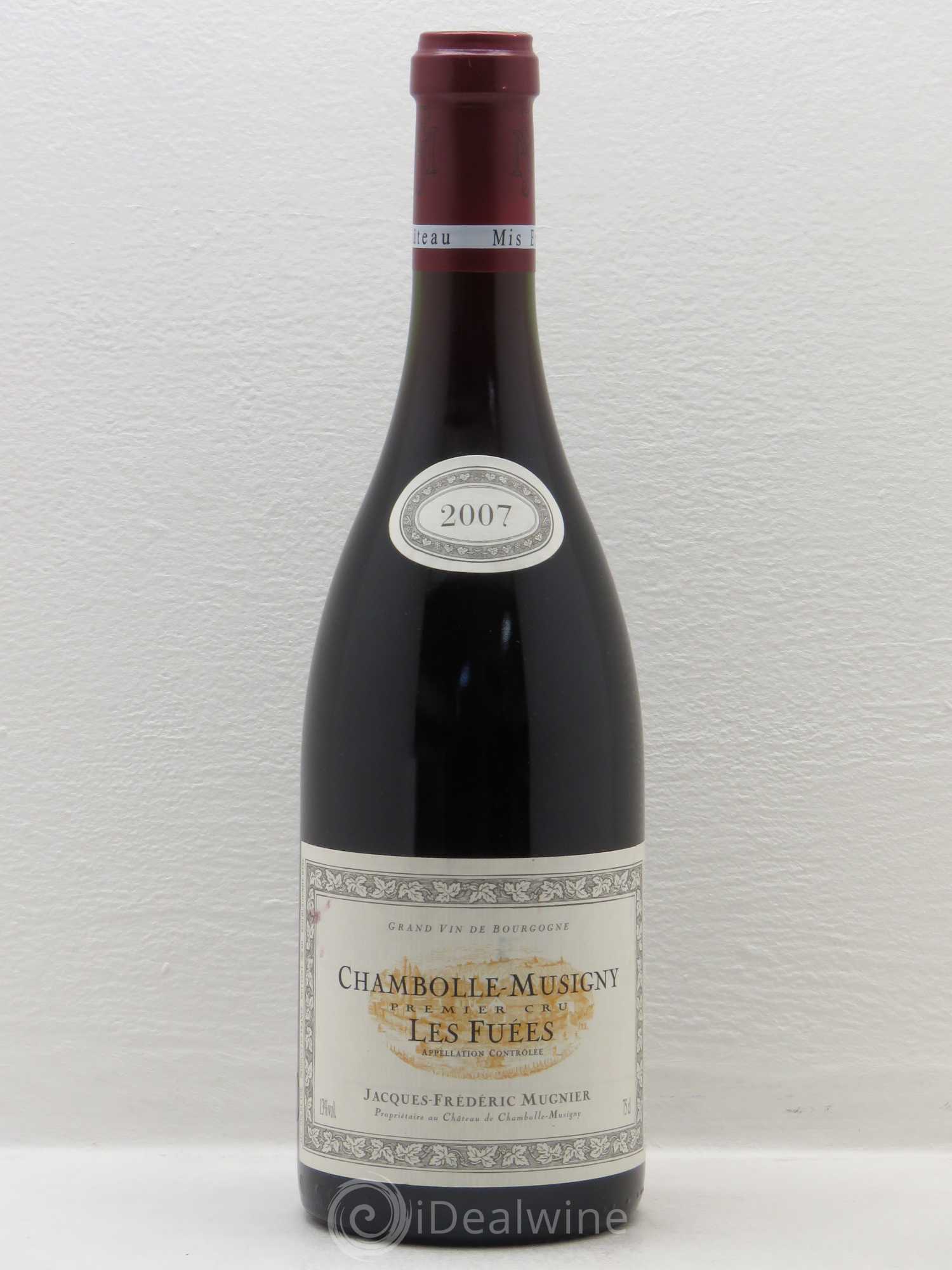 Chambolle-Musigny 1er Cru Les Fuées Jacques-Frédéric Mugnier 2007 - Lot de 1 bouteille - 0