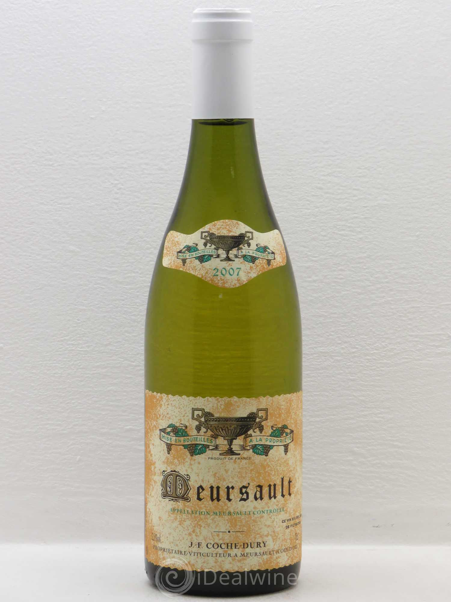 Meursault Coche Dury (Domaine) 2007 - Lot de 1 bouteille - 0