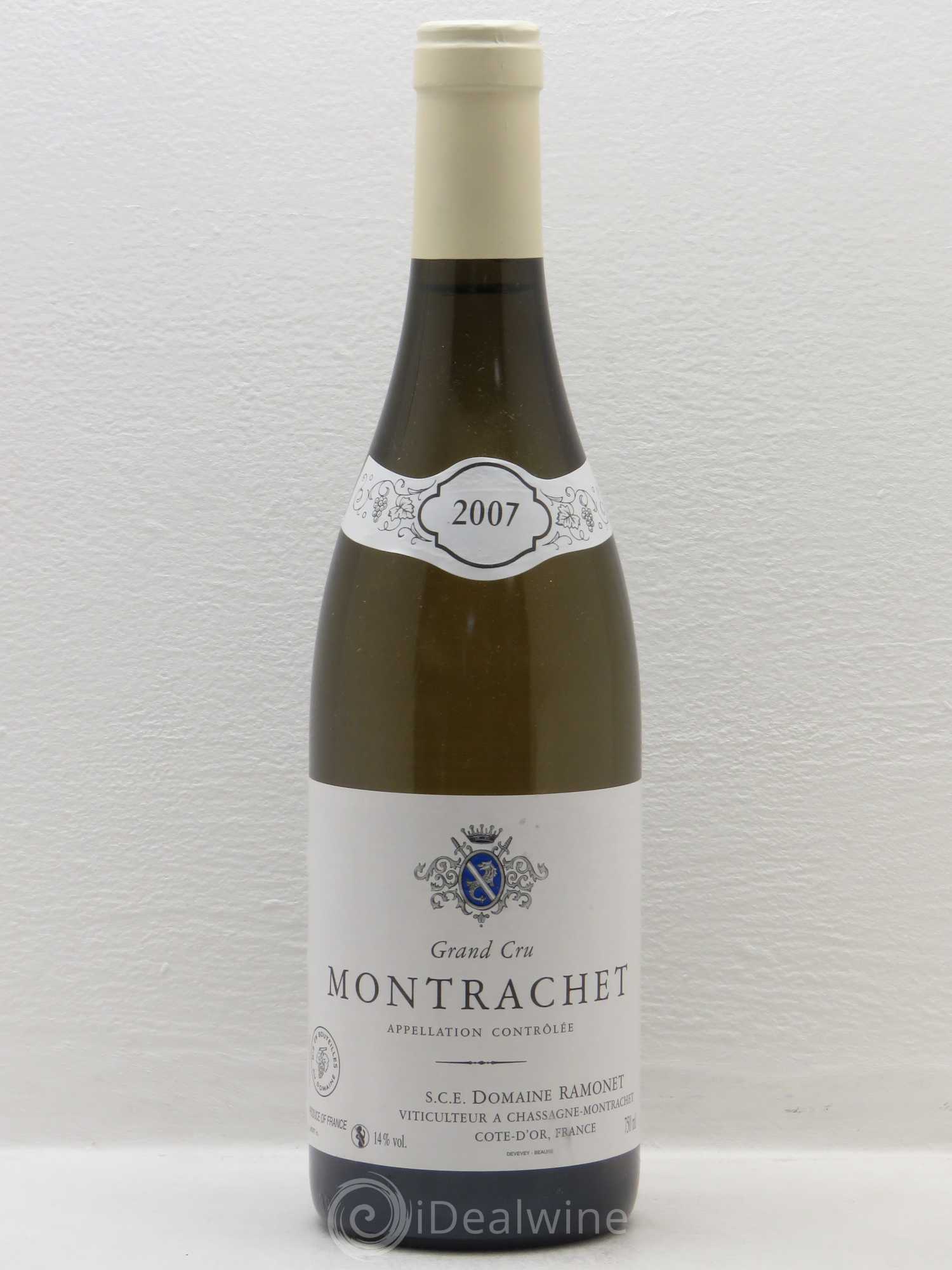 Montrachet Grand Cru Ramonet (Domaine) 2007 - Lot de 1 bouteille - 0