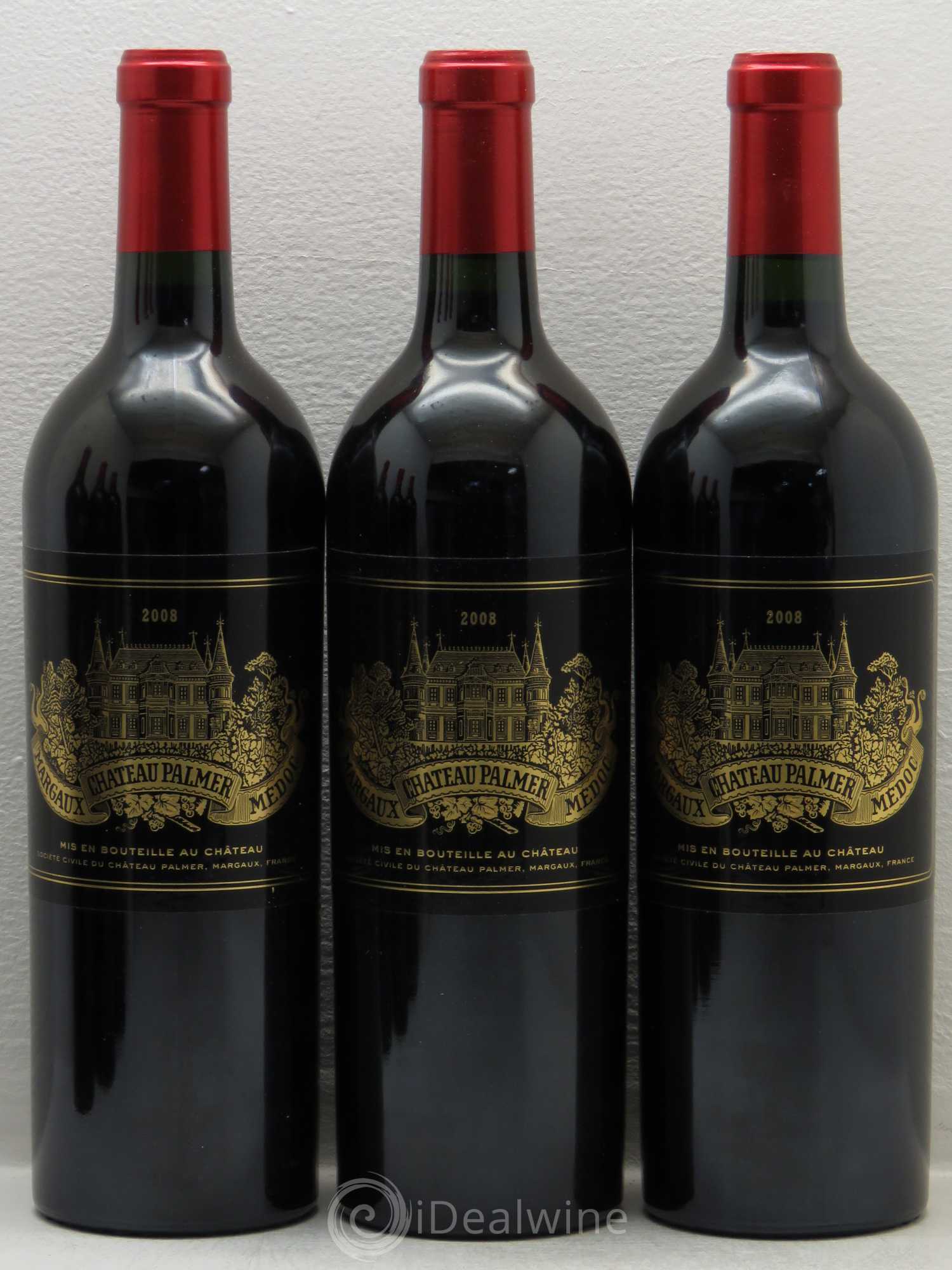 Château Palmer 3ème Grand Cru Classé 2008 - Lot de 6 bouteilles - 1