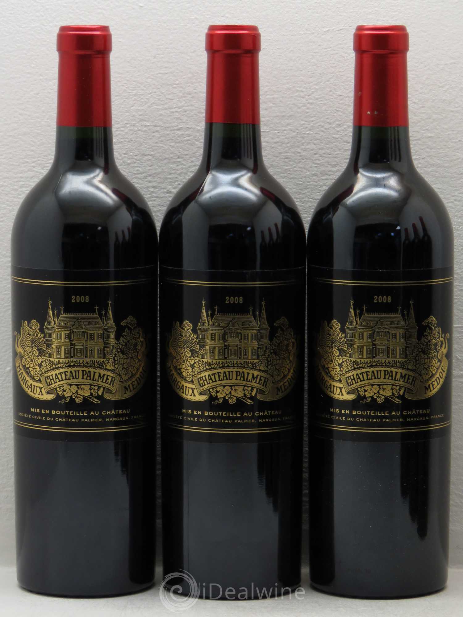 Château Palmer 3ème Grand Cru Classé 2008 - Lot de 6 bouteilles - 2