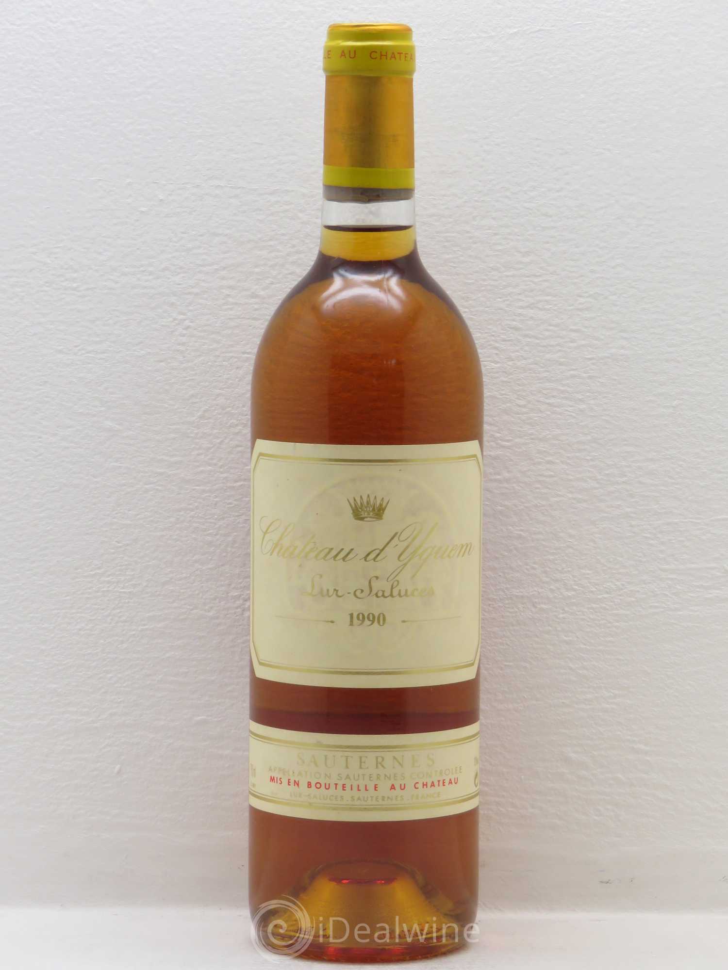 Château d' Yquem 1er Cru Classé Supérieur 1990 - Lotto di 1 bottiglia - 0