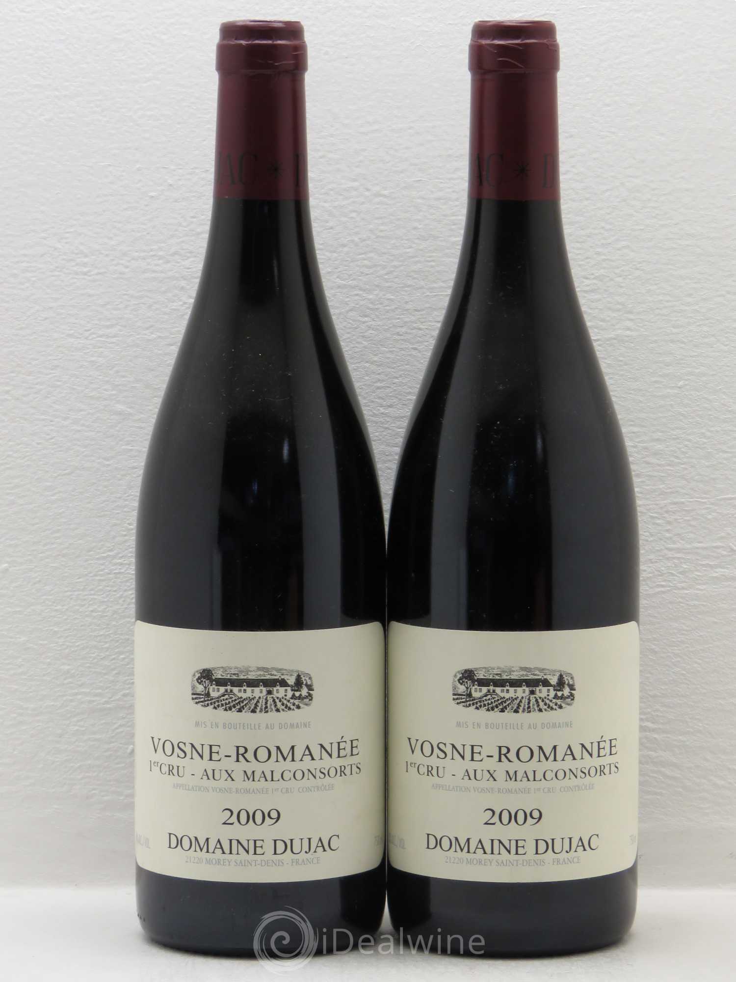 Vosne-Romanée 1er Cru Aux Malconsorts Dujac (Domaine) 2009 - Lot de 2 bouteilles - 0