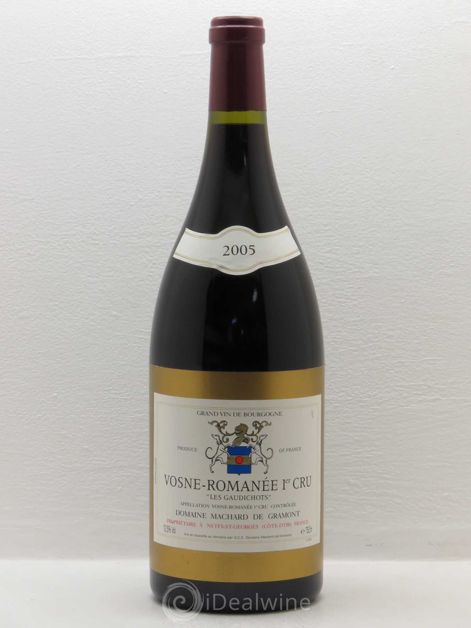 Vosne-Romanée 1er Cru Domaine Machard De Gramont Les Gaudichots 2005 - Posten von 1 Magnum - 0
