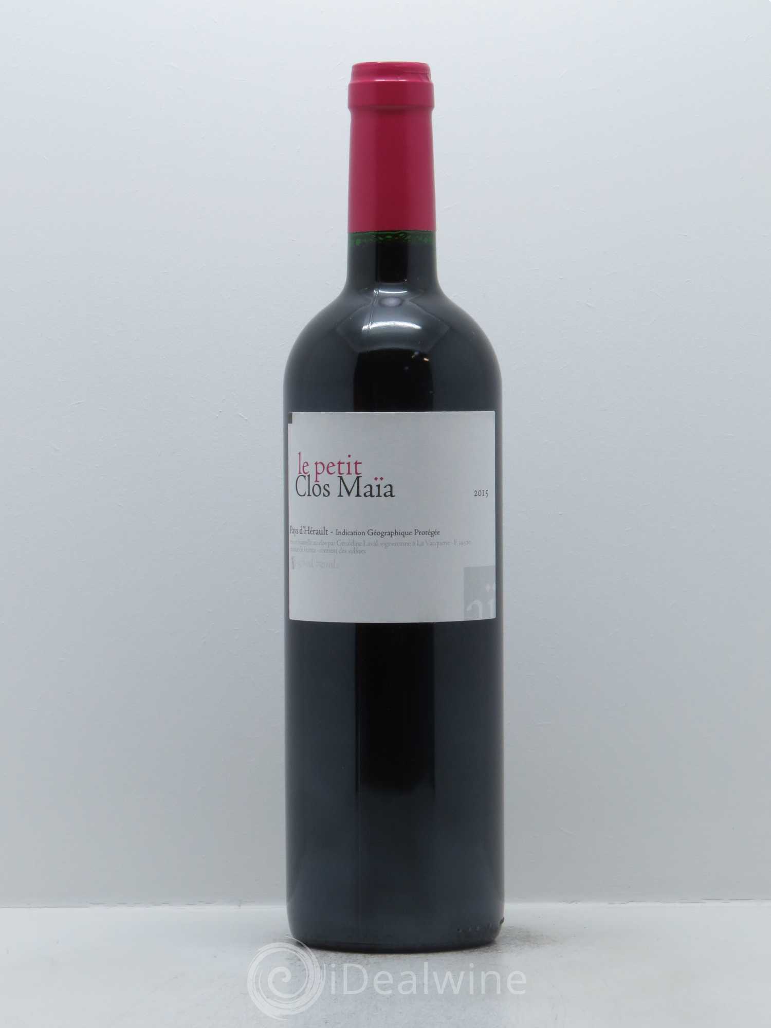 Pays d'Hérault Clos Maia Le Petit Clos 2015 - Lot de 1 bouteille - 0