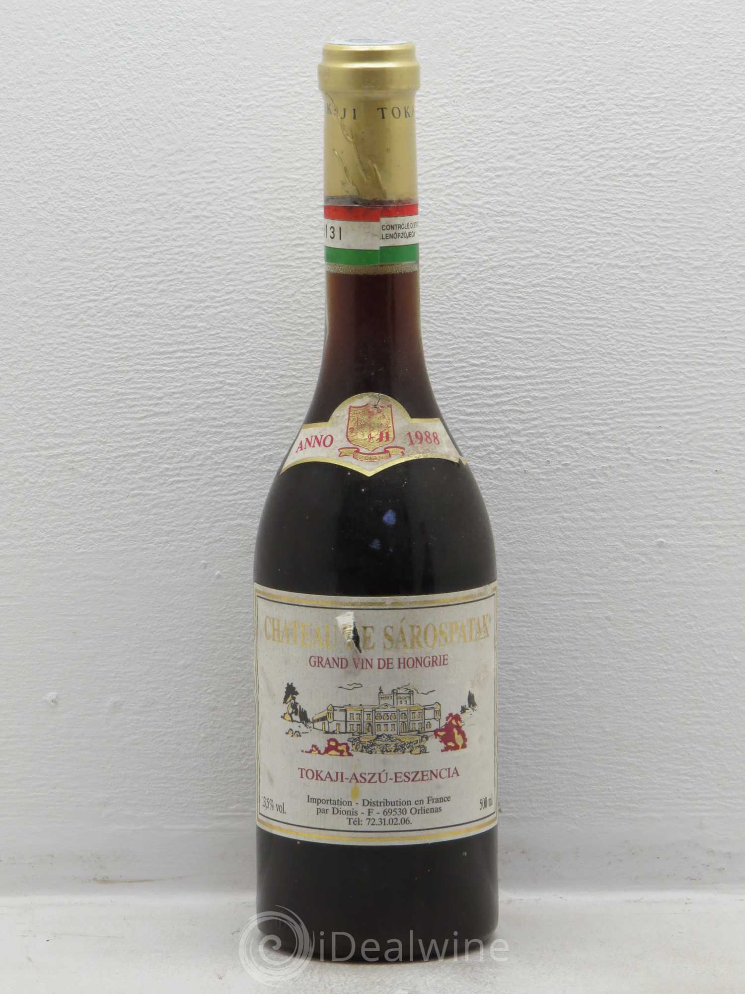 Tokaji 1988 - Posten von 1 Flasche - 0