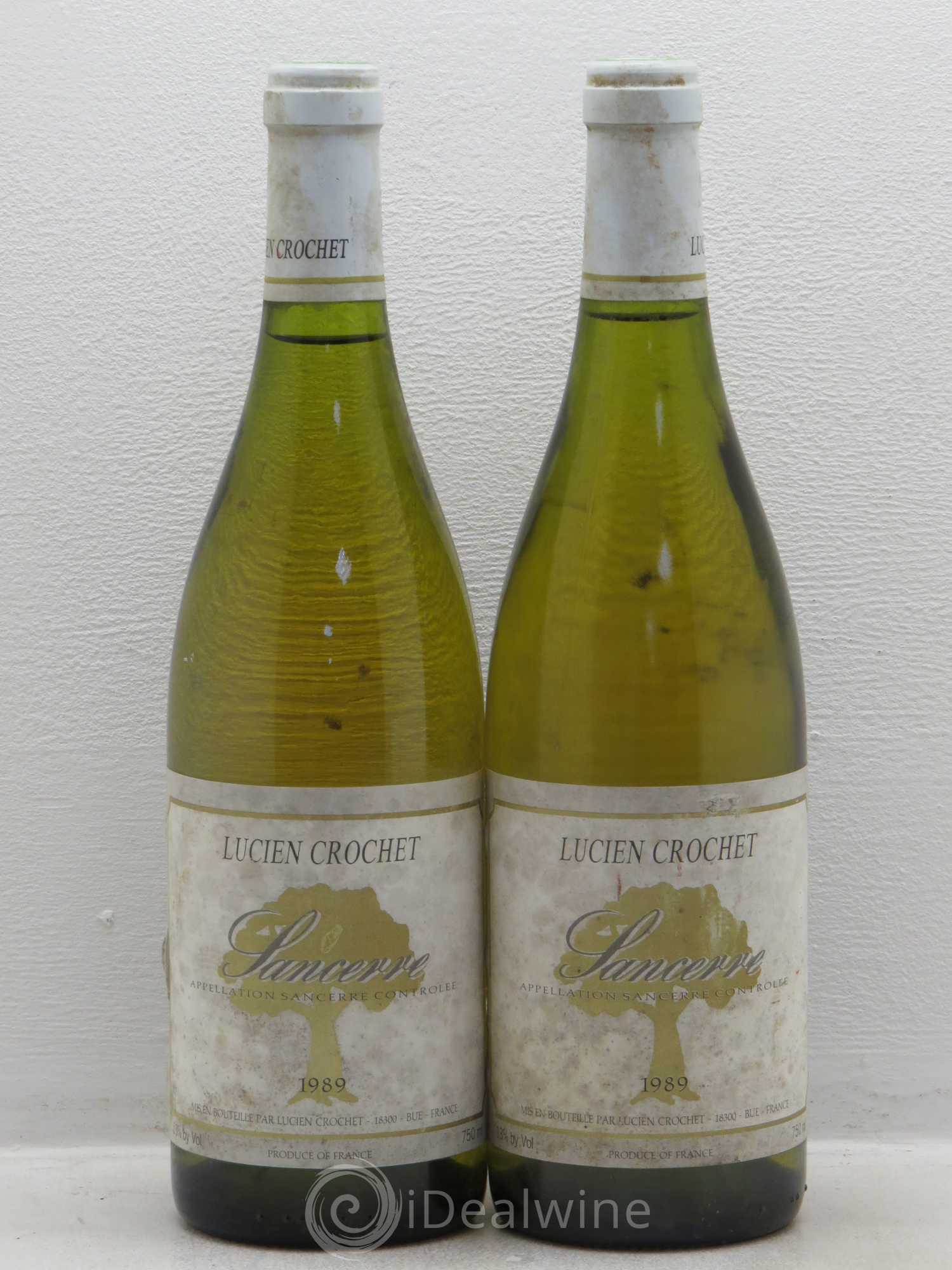 Sancerre Lucien Crochet 1989 - Posten von 2 Flaschen - 0