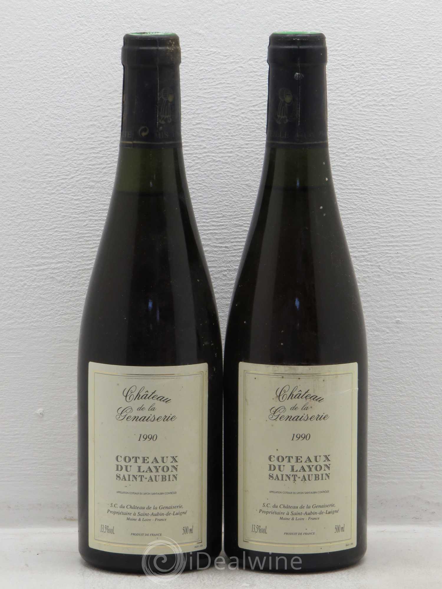 Coteaux du Layon 1990 - Lotto di 2 bottiglie - 0