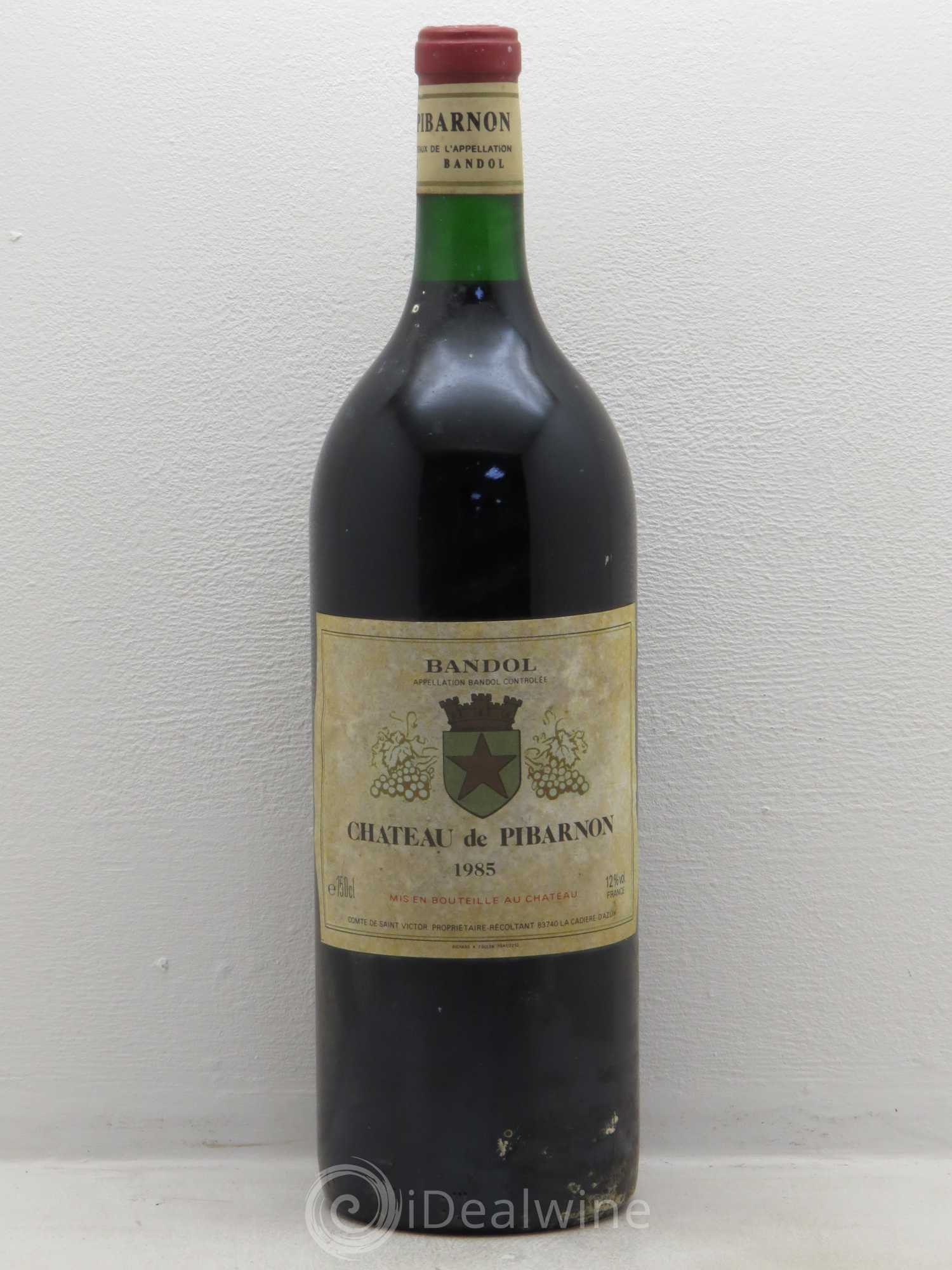 Bandol Château de Pibarnon Comte de Saint-Victor 1985 - Lot de 1 magnum - 0
