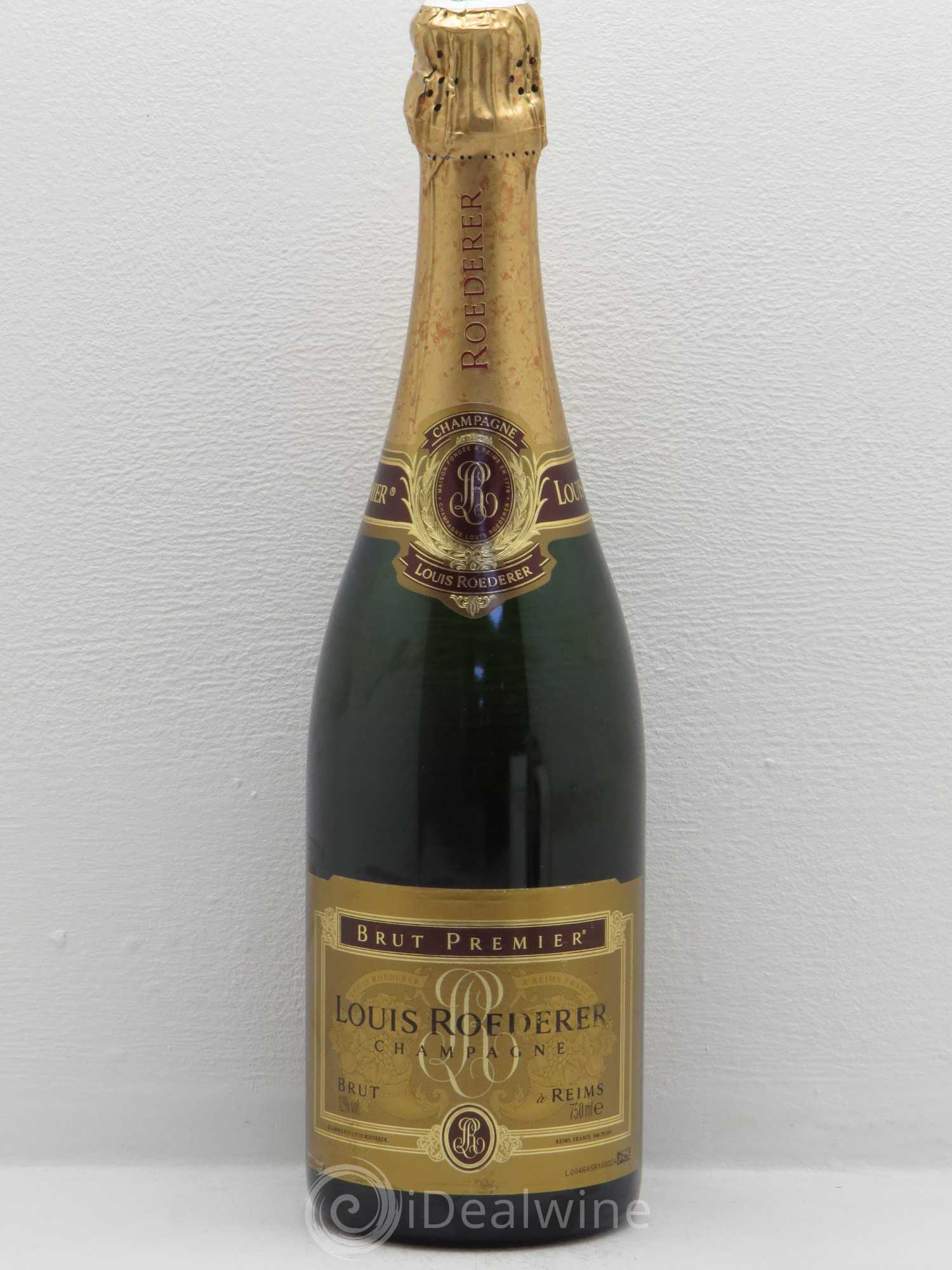 Millésimé Brut Louis Roederer - Lot de 1 bouteille - 0