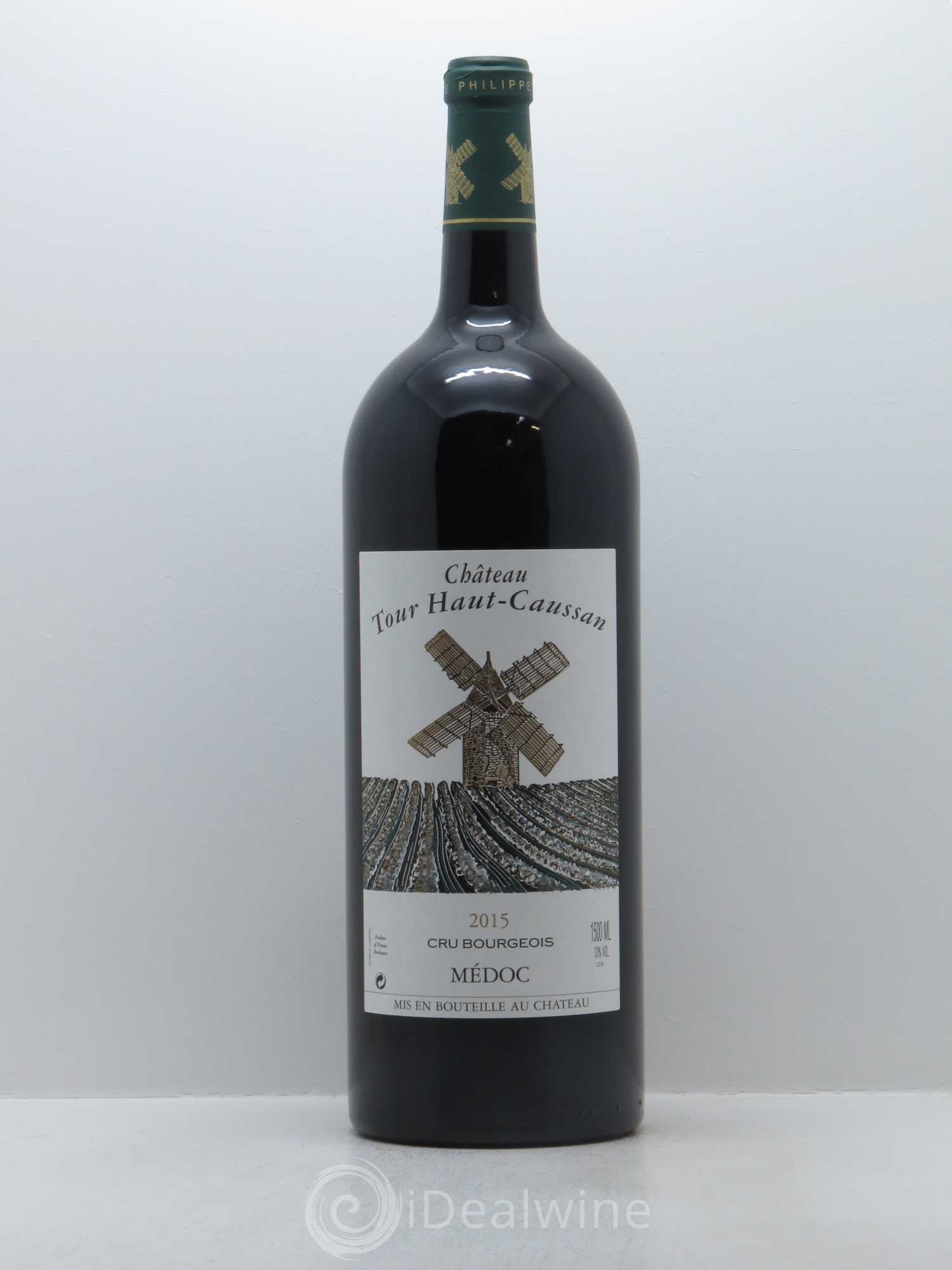 Château Tour Haut-Caussan Cru Bourgeois 2015 - Lot de 1 magnum - 0