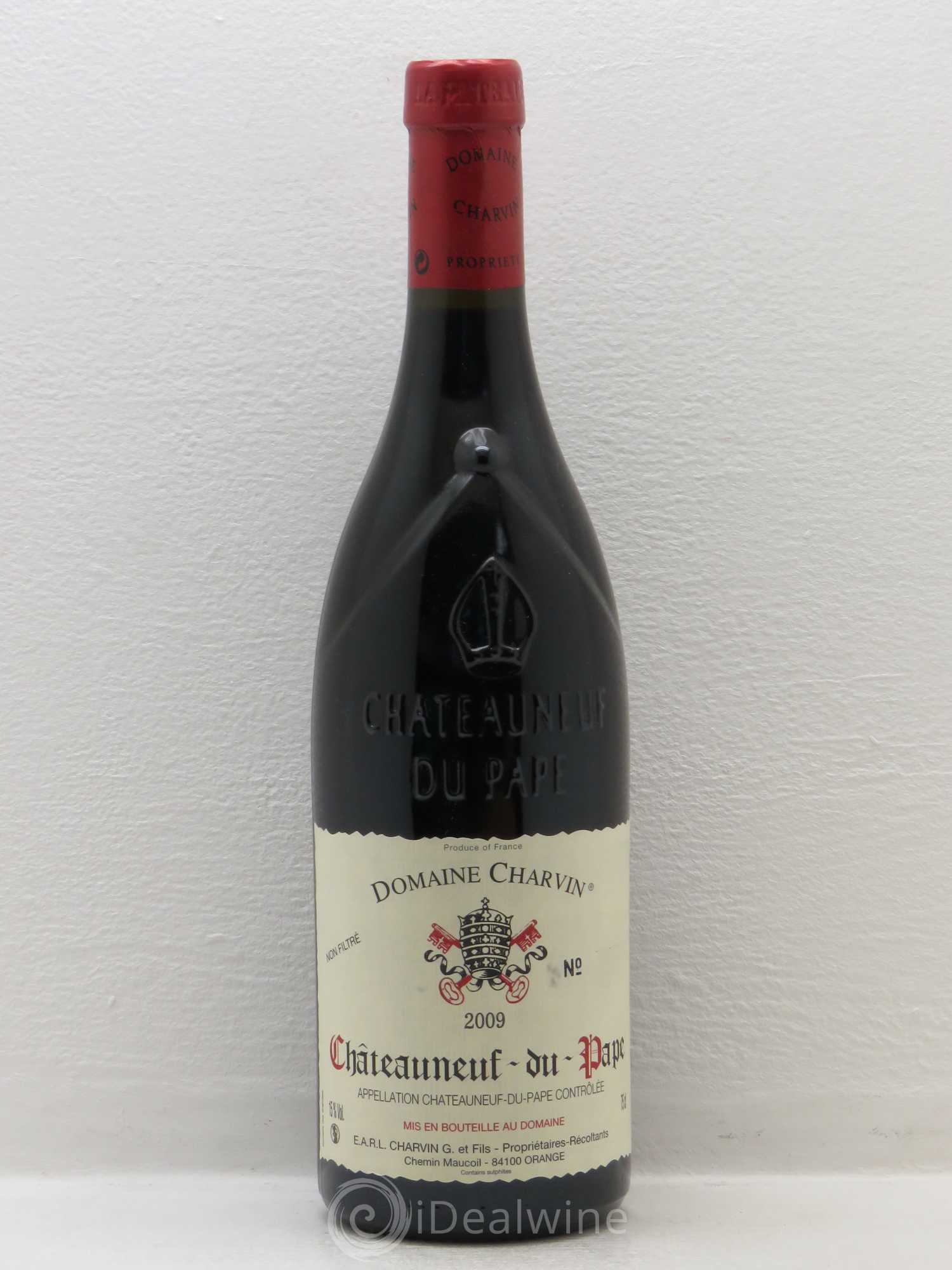 Châteauneuf-du-Pape Charvin (Domaine) (sans prix de réserve) 2009 - Lot de 1 bouteille - 0