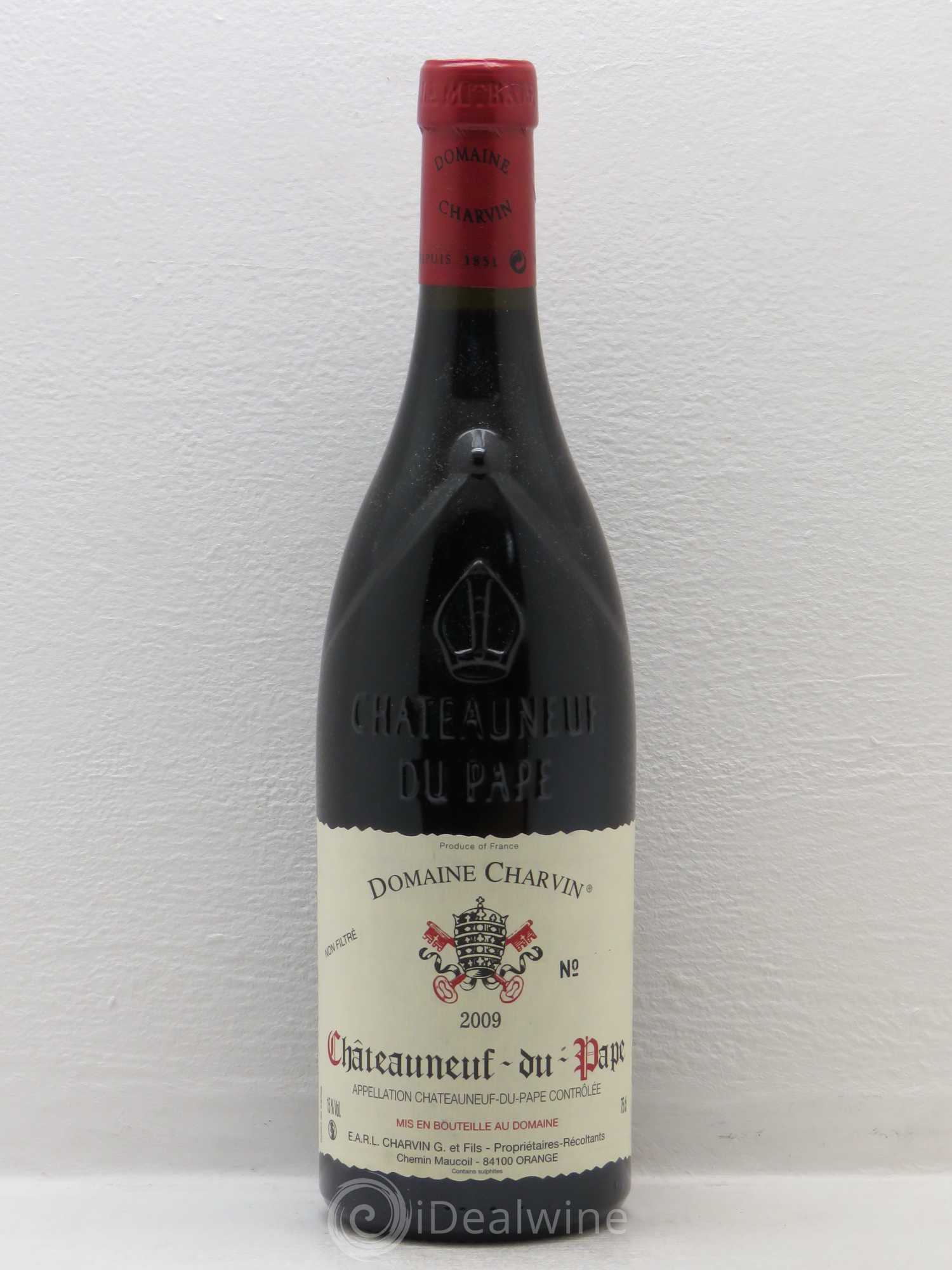 Châteauneuf-du-Pape Charvin (Domaine) (sans prix de réserve) 2009 - Lot de 1 bouteille - 0