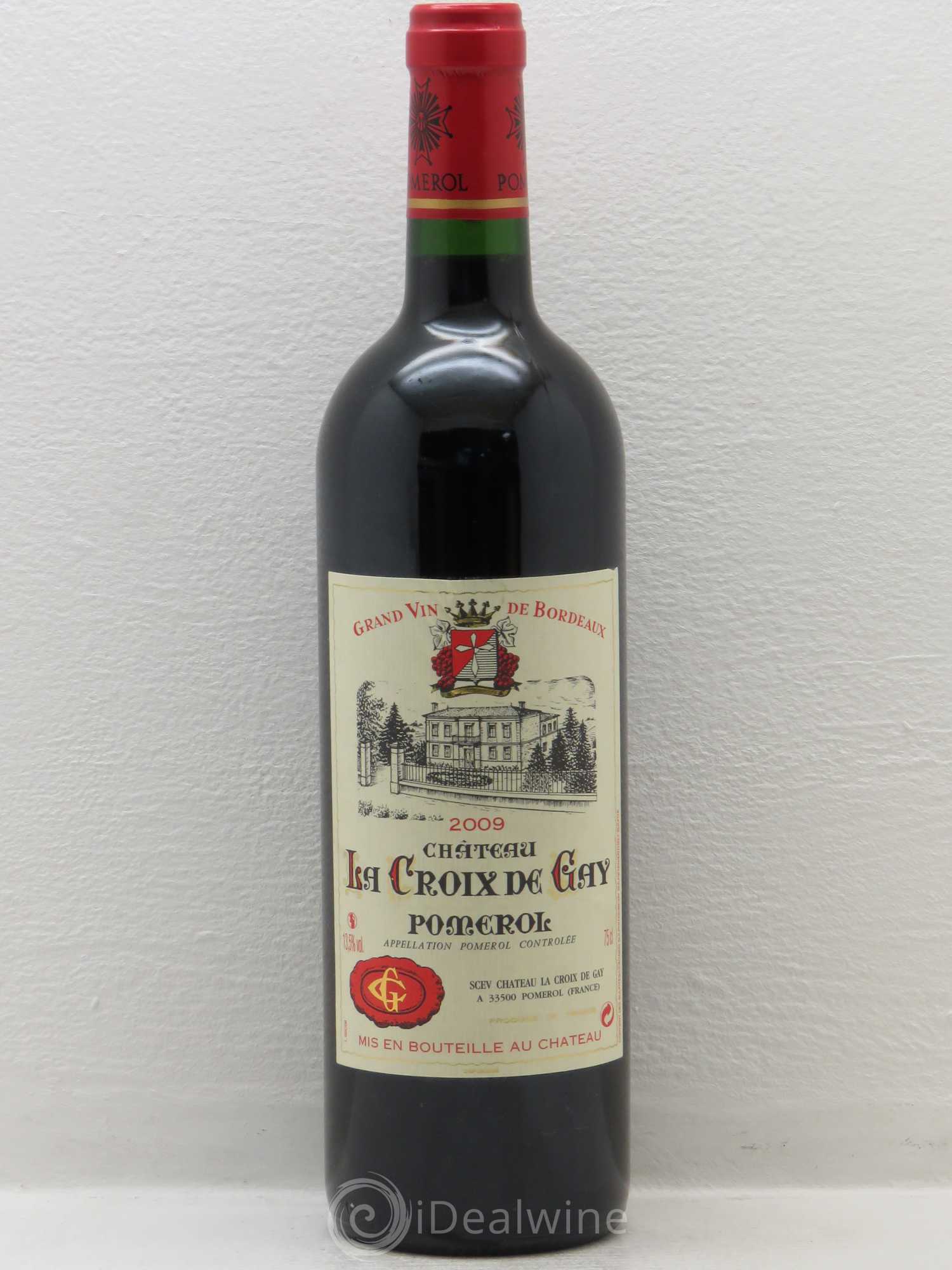 Château la Croix de Gay (sans prix de réserve) 2009 - Lot de 1 bouteille - 0